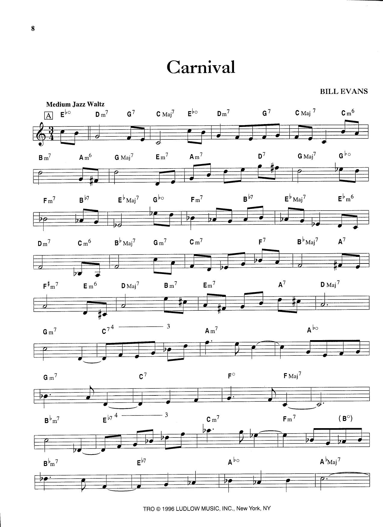 Carnival — Bill Evans Carnival — Bill Evans