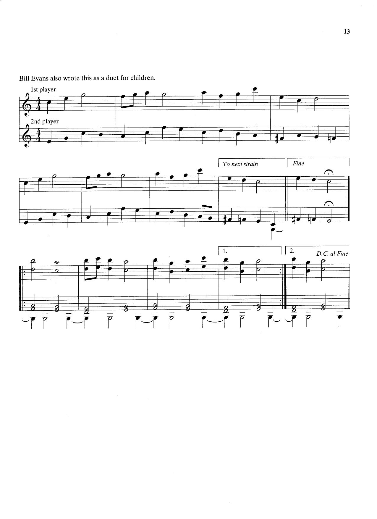 Children's Play Song — Bill Evans Children's Play Song — Bill Evans