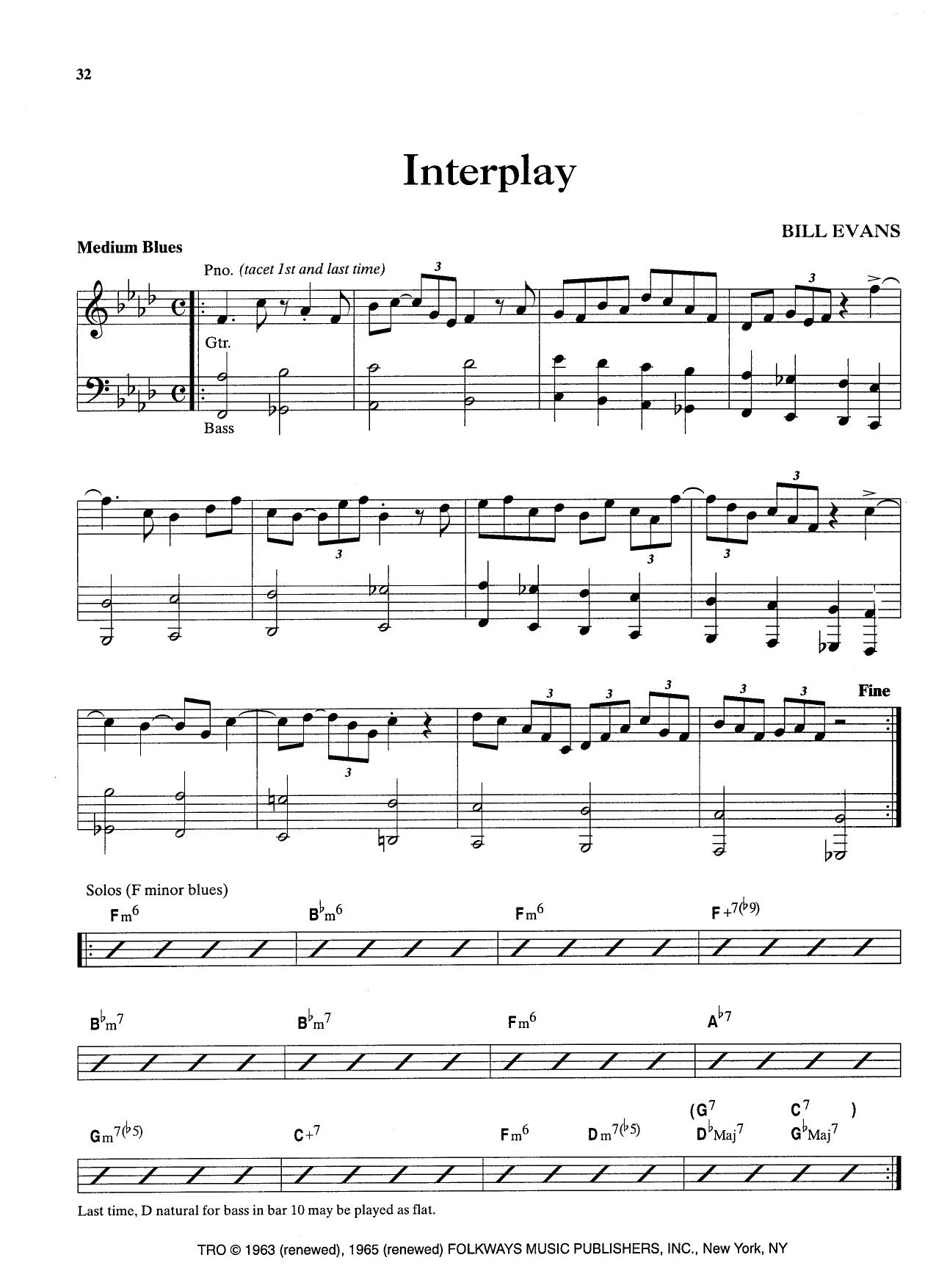 Interplay — Bill Evans Interplay — Bill Evans