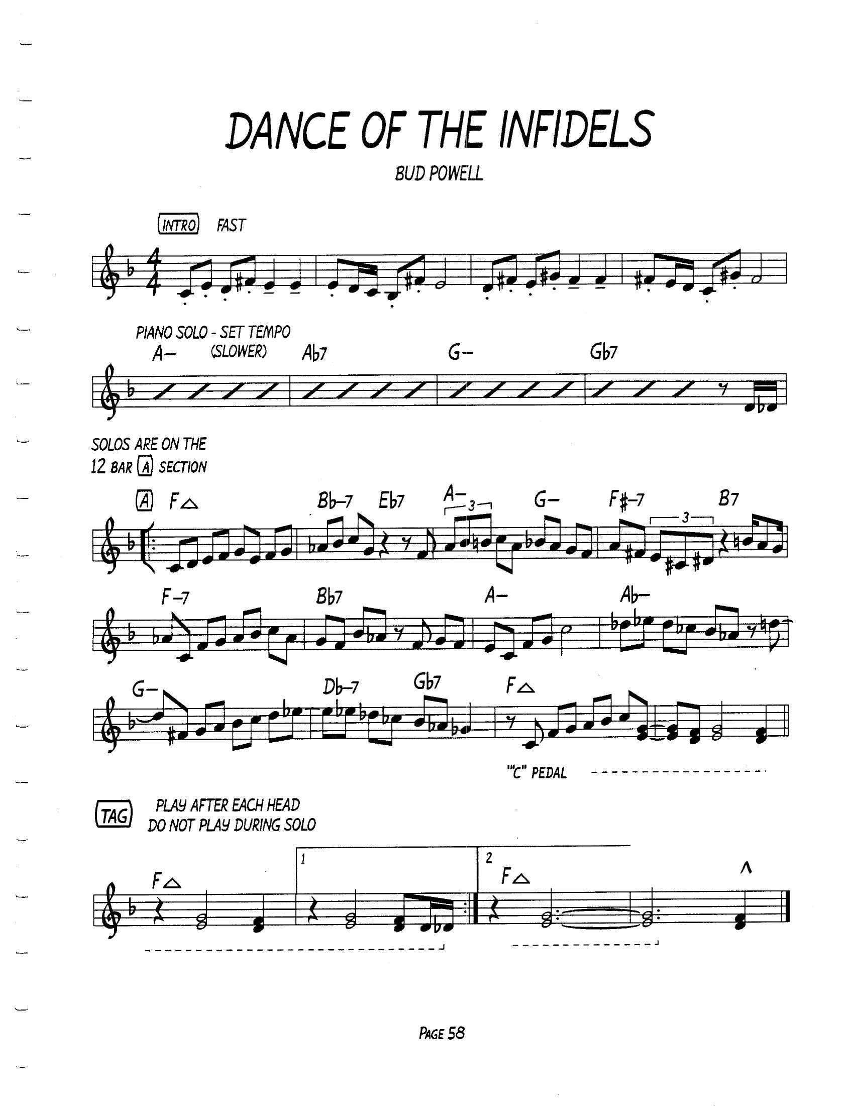 Dance Of The Infidels Dance Of The Infidels