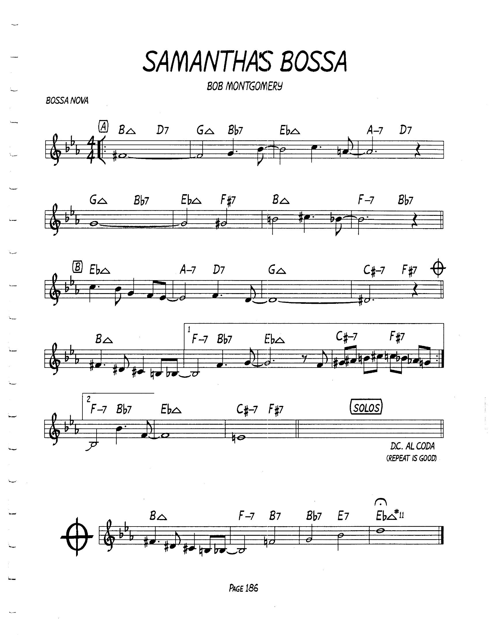 Samantha's Bossa Samantha's Bossa