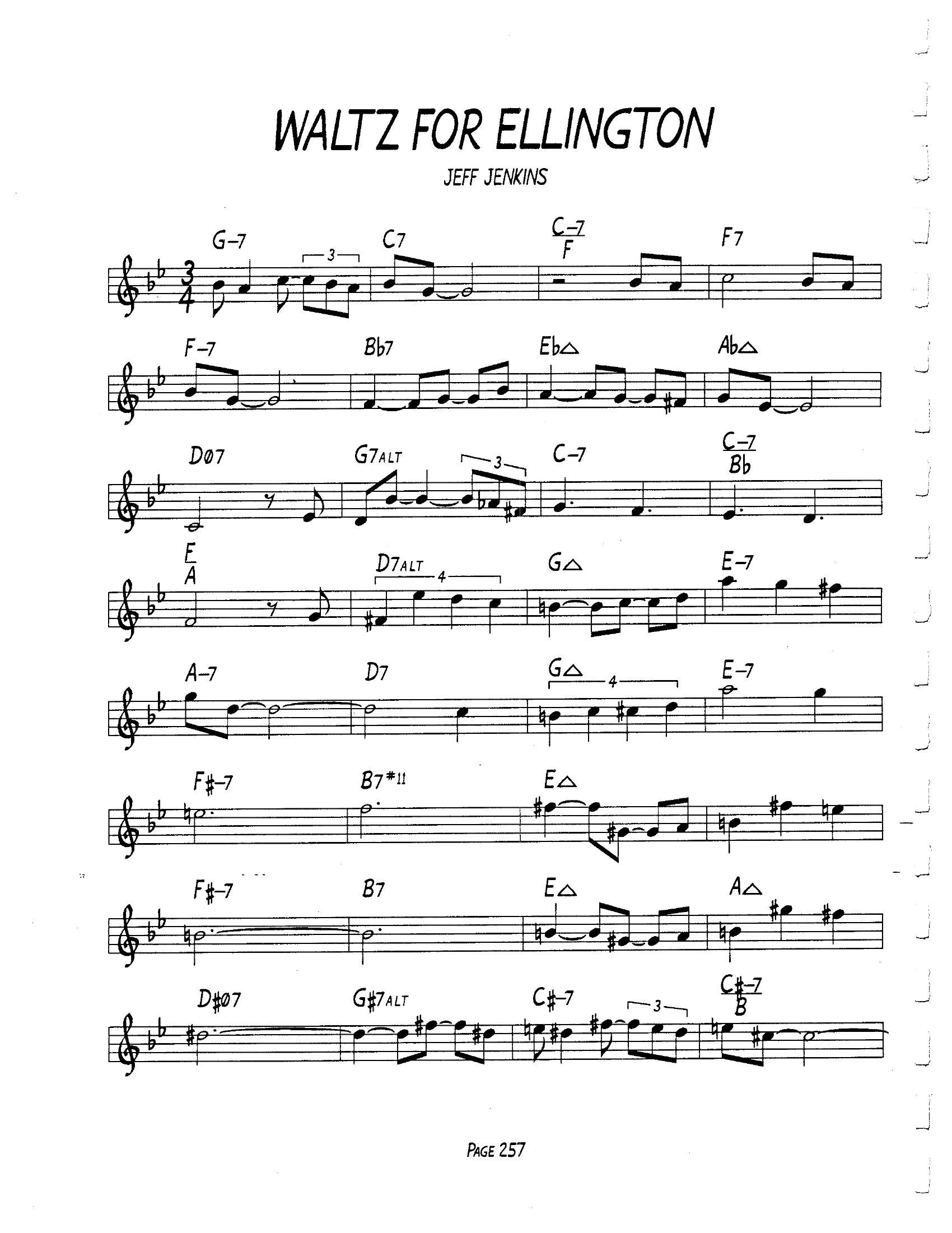 Waltz For Ellington Waltz For Ellington