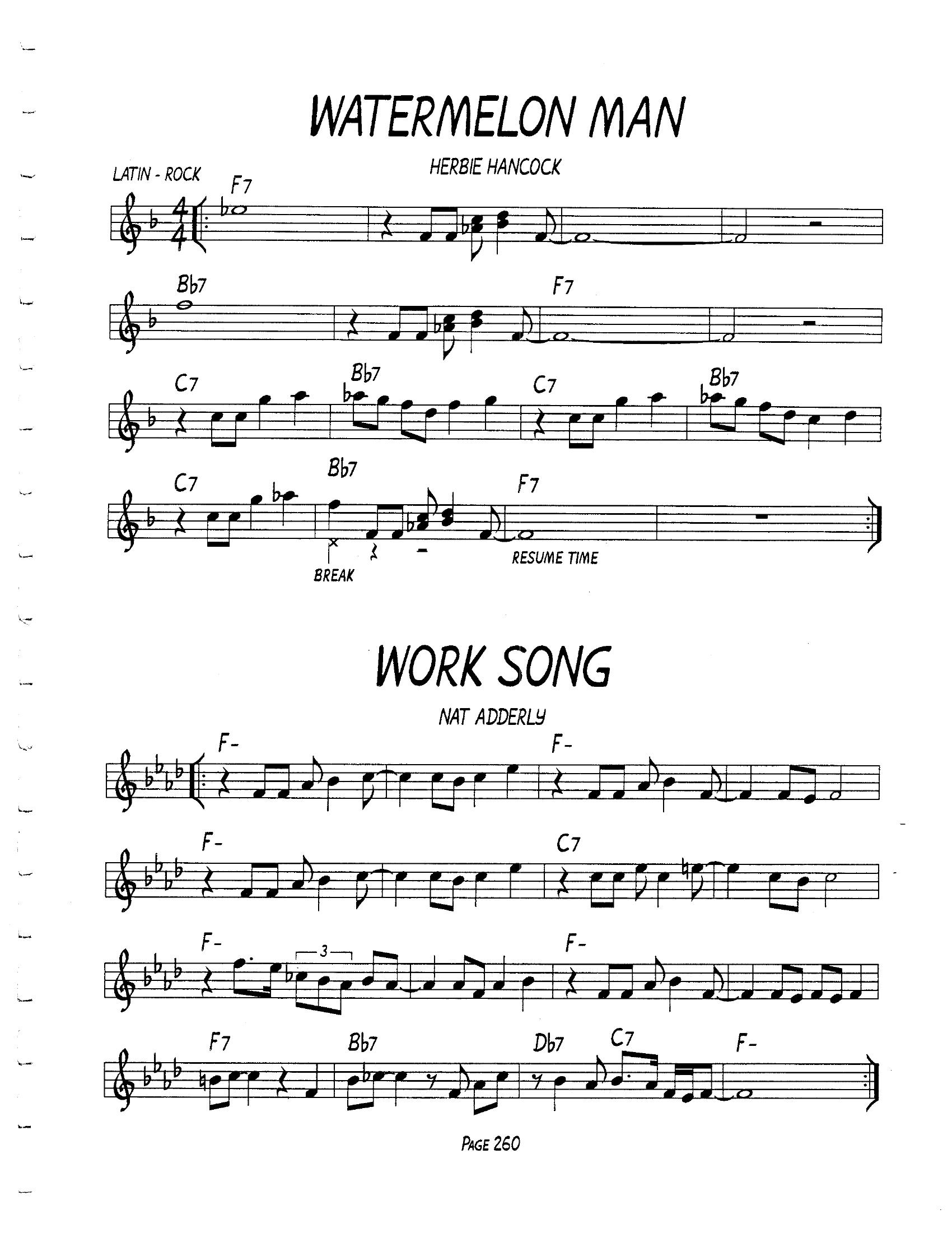 Work Song Work Song