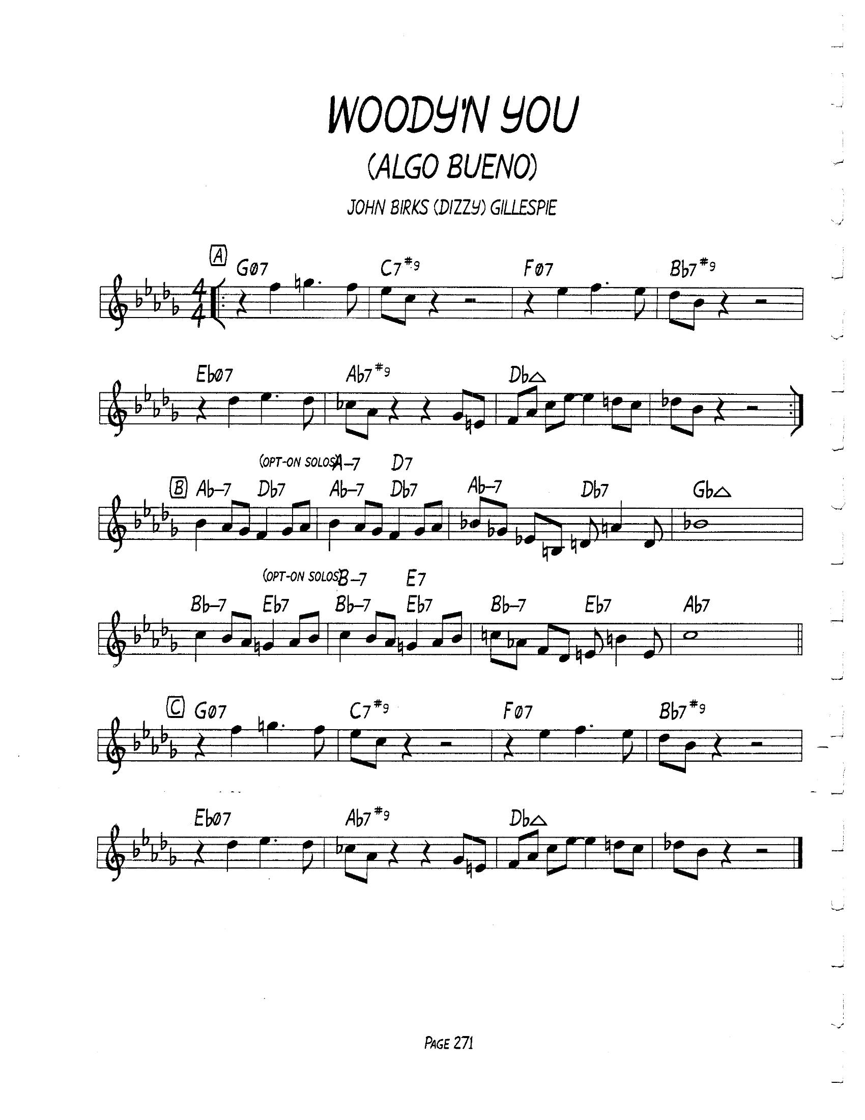 Algo Bueno (Woody'n You) Algo Bueno (Woody'n You)
