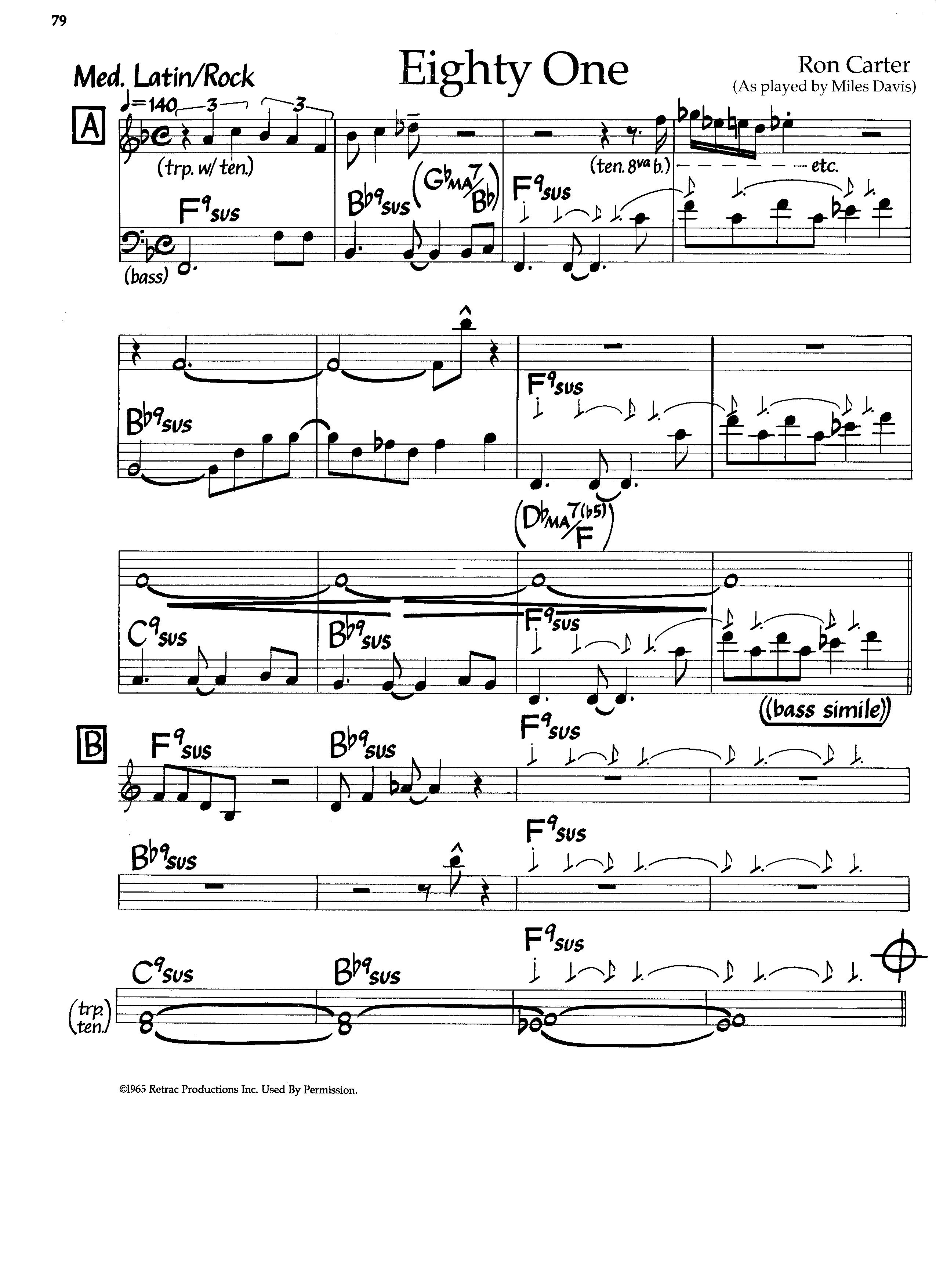 Eighty One — Miles Davis Eighty One — Miles Davis