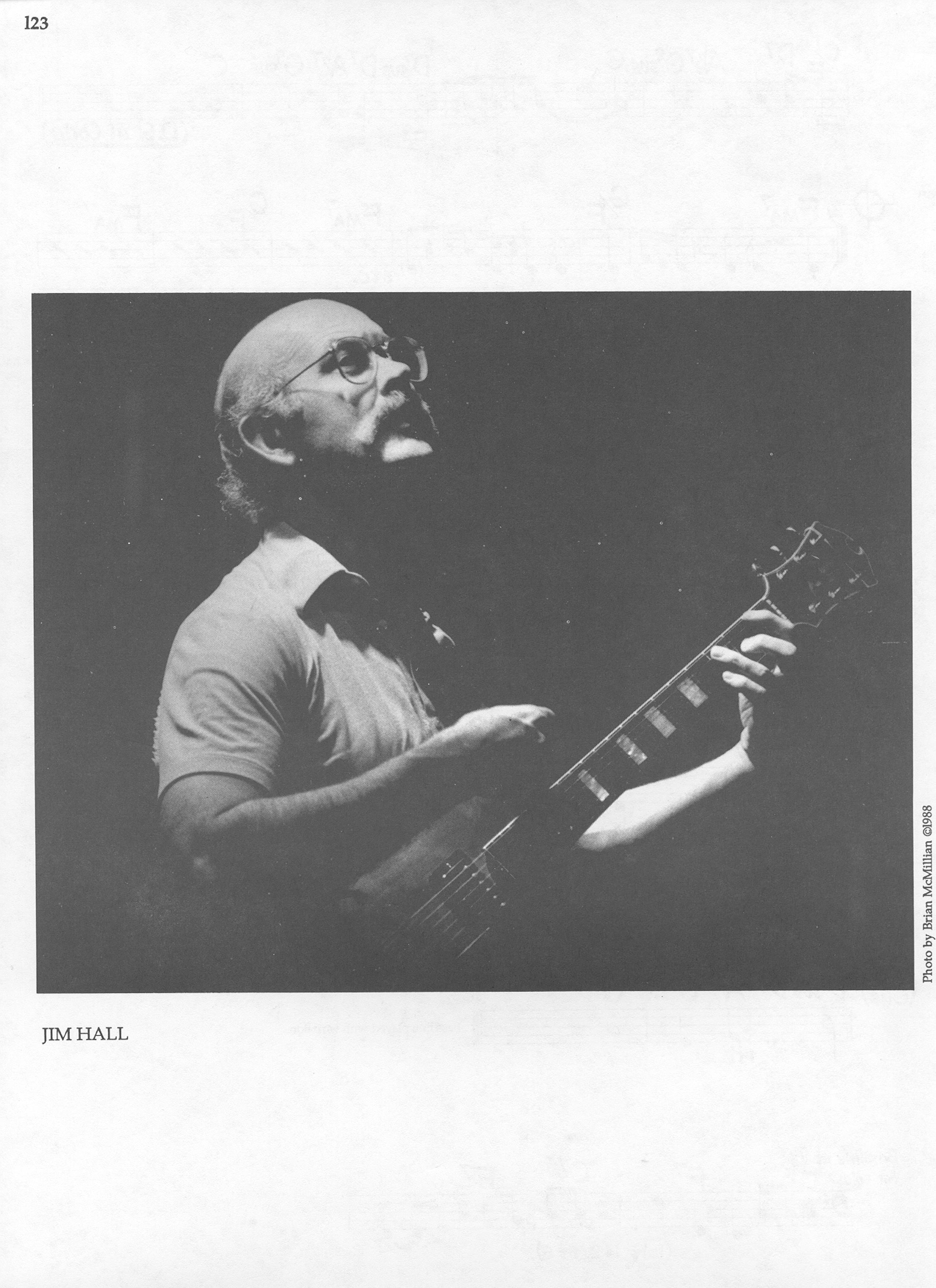 Photo of musicians — Jim Hall Photo of musicians — Jim Hall