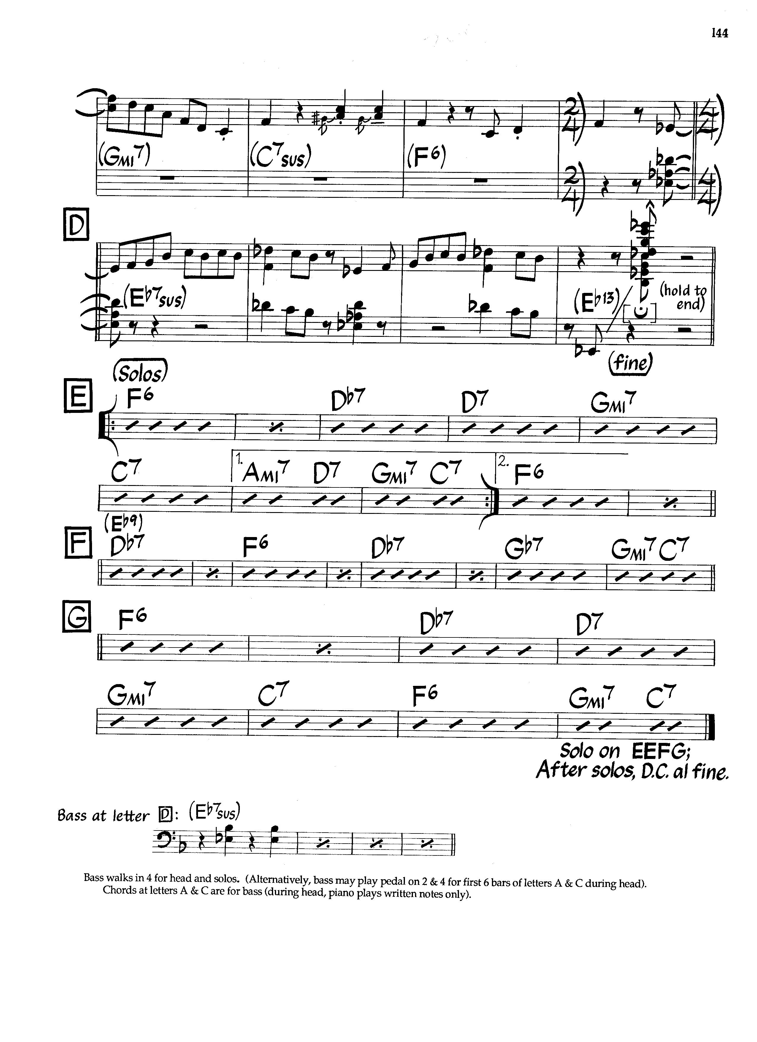 I Mean You — Thelonious Monk I Mean You — Thelonious Monk