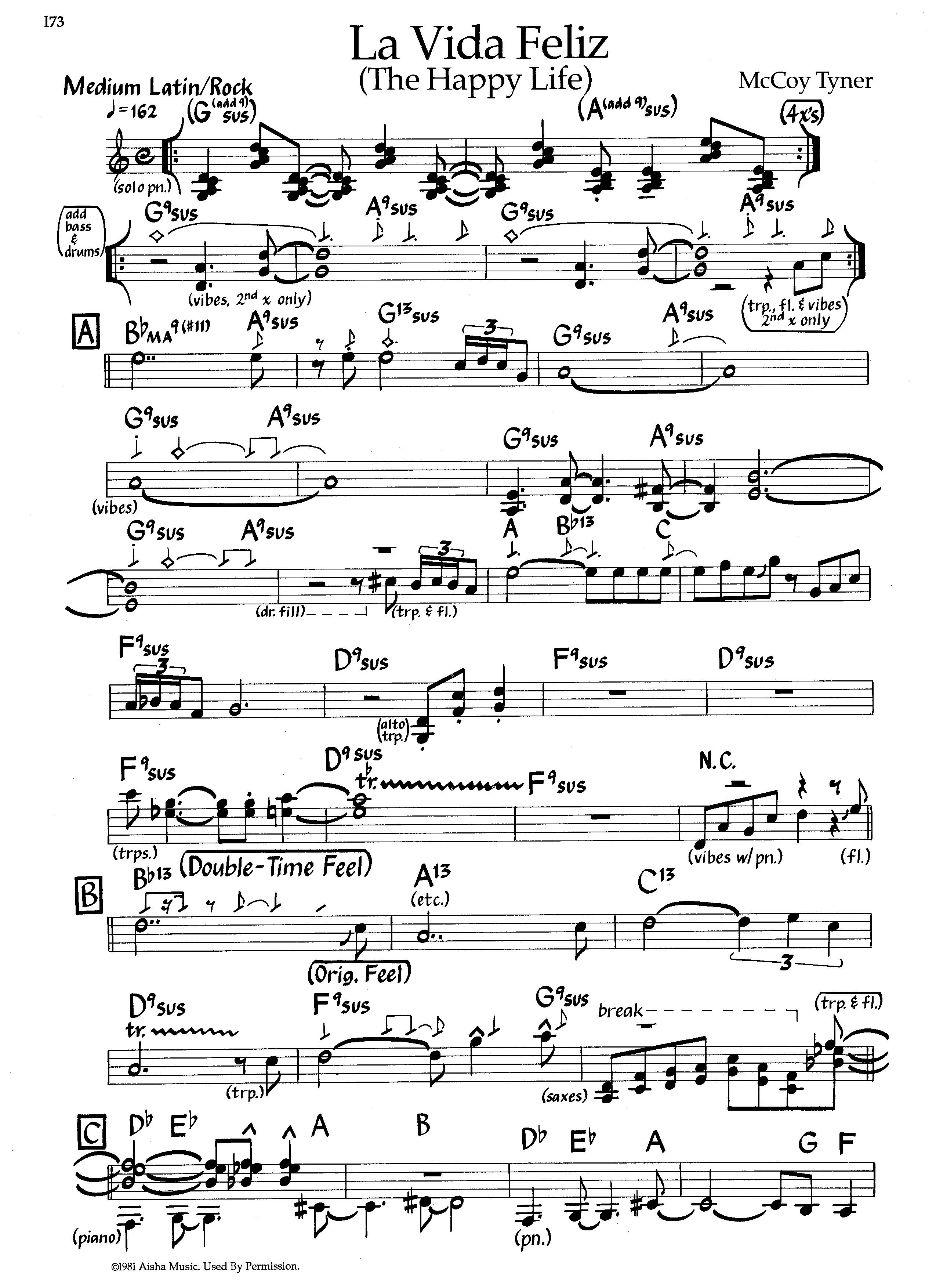 La Vida Feliz — Mccoy Tyner La Vida Feliz — Mccoy Tyner