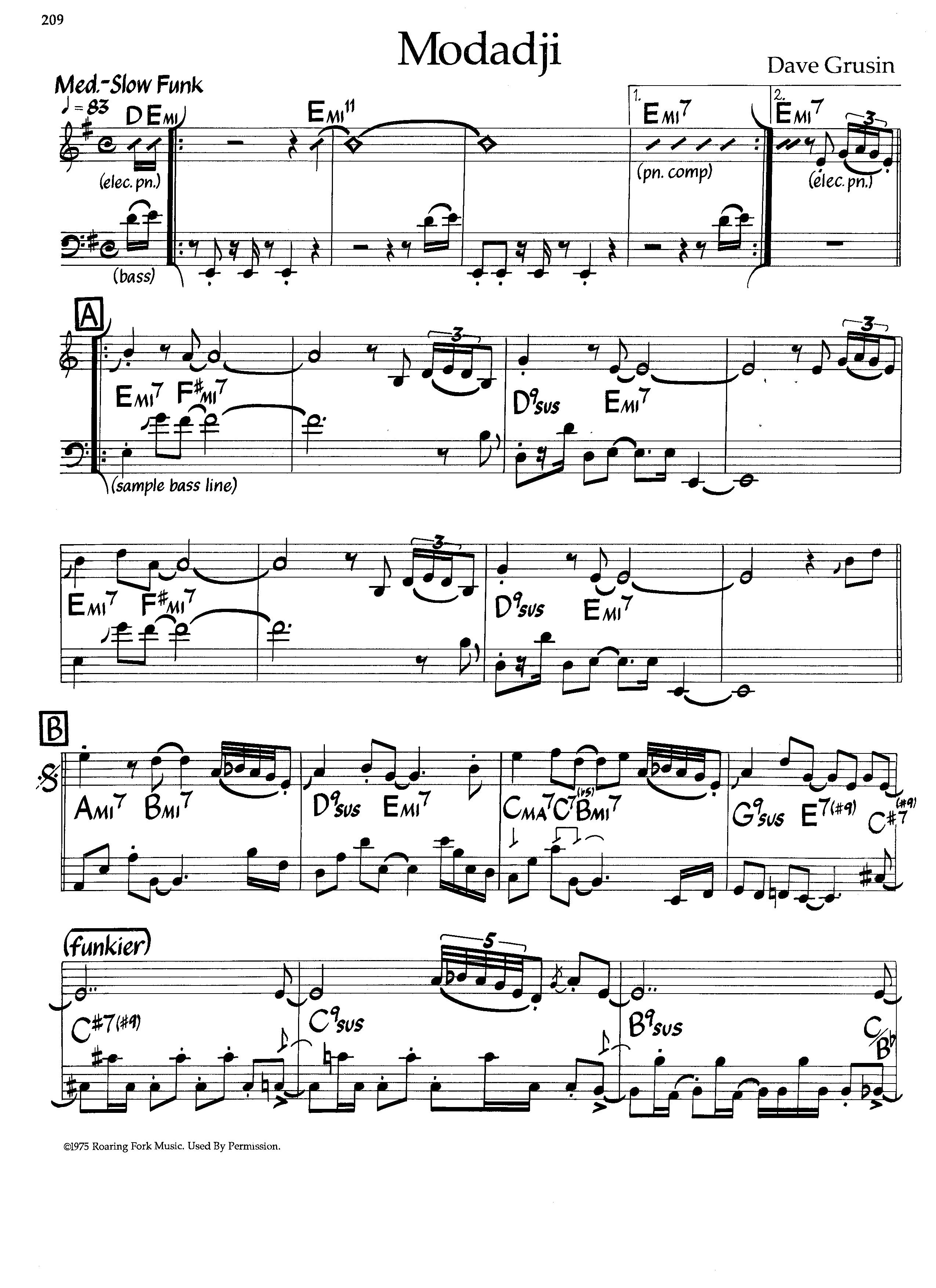 Modadji — Dave Grusin Modadji — Dave Grusin