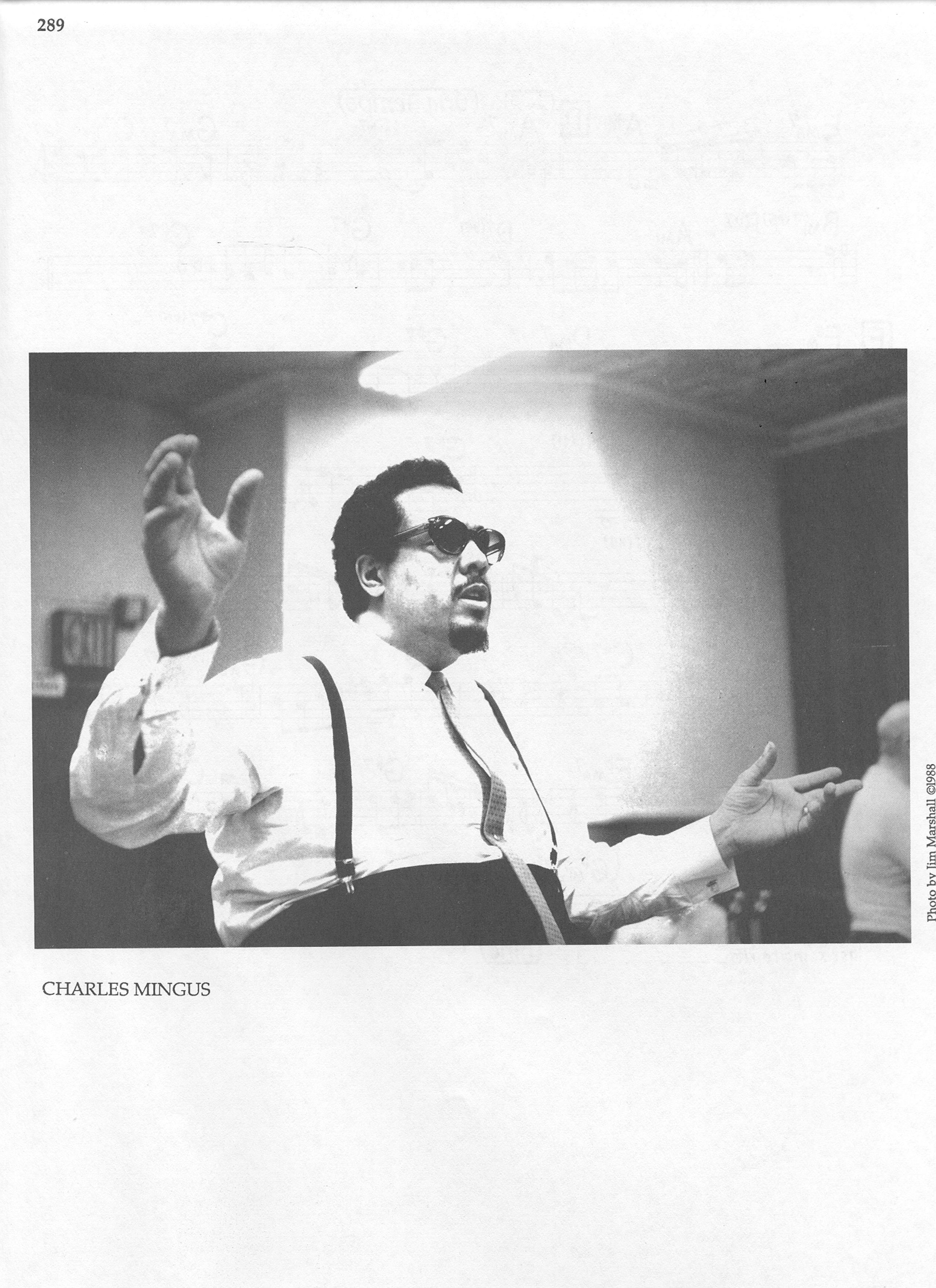 Photo of musicians — Charles Mingus Photo of musicians — Charles Mingus