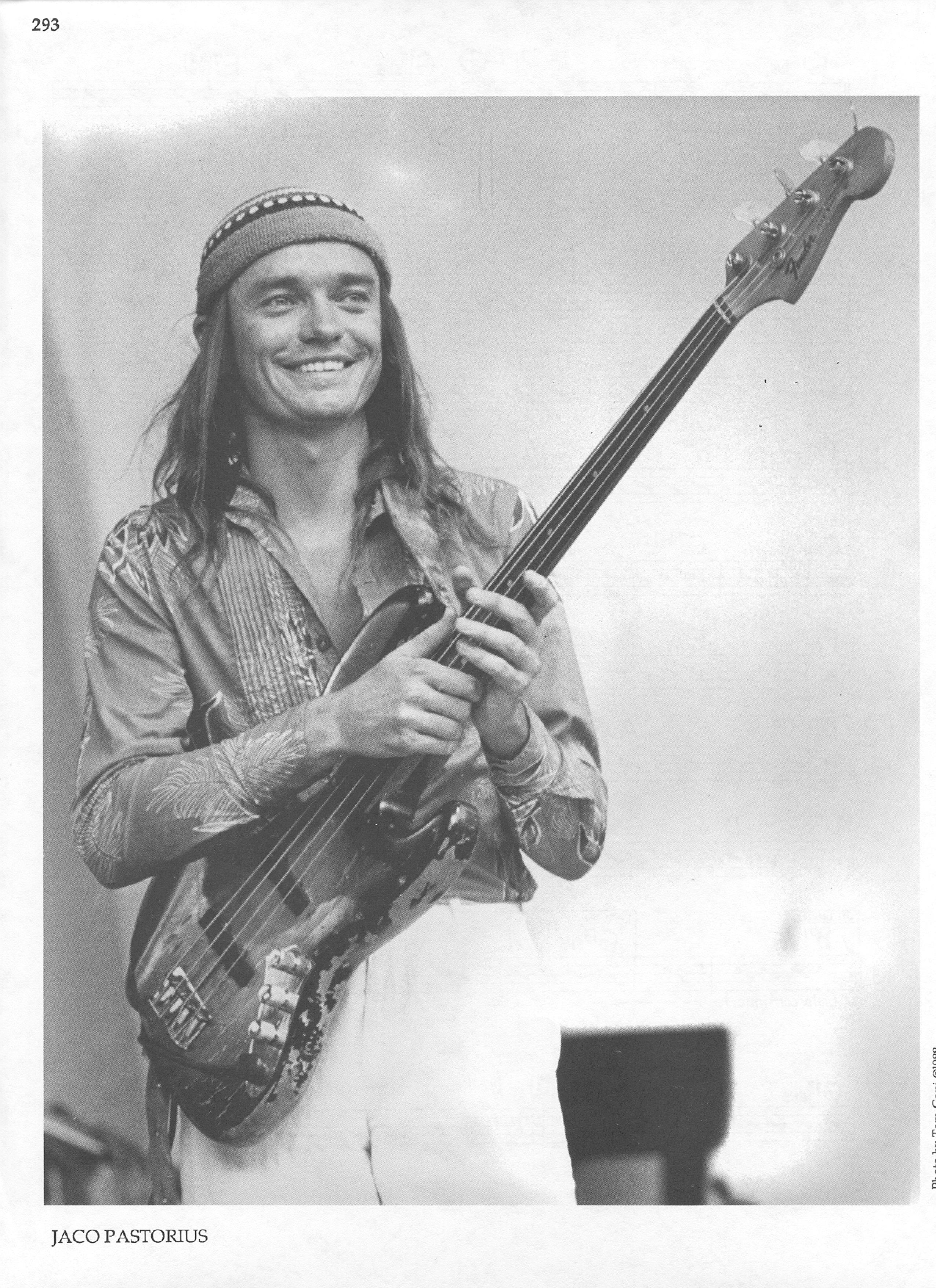Photo of musicians — Jaco Pastorius Photo of musicians — Jaco Pastorius