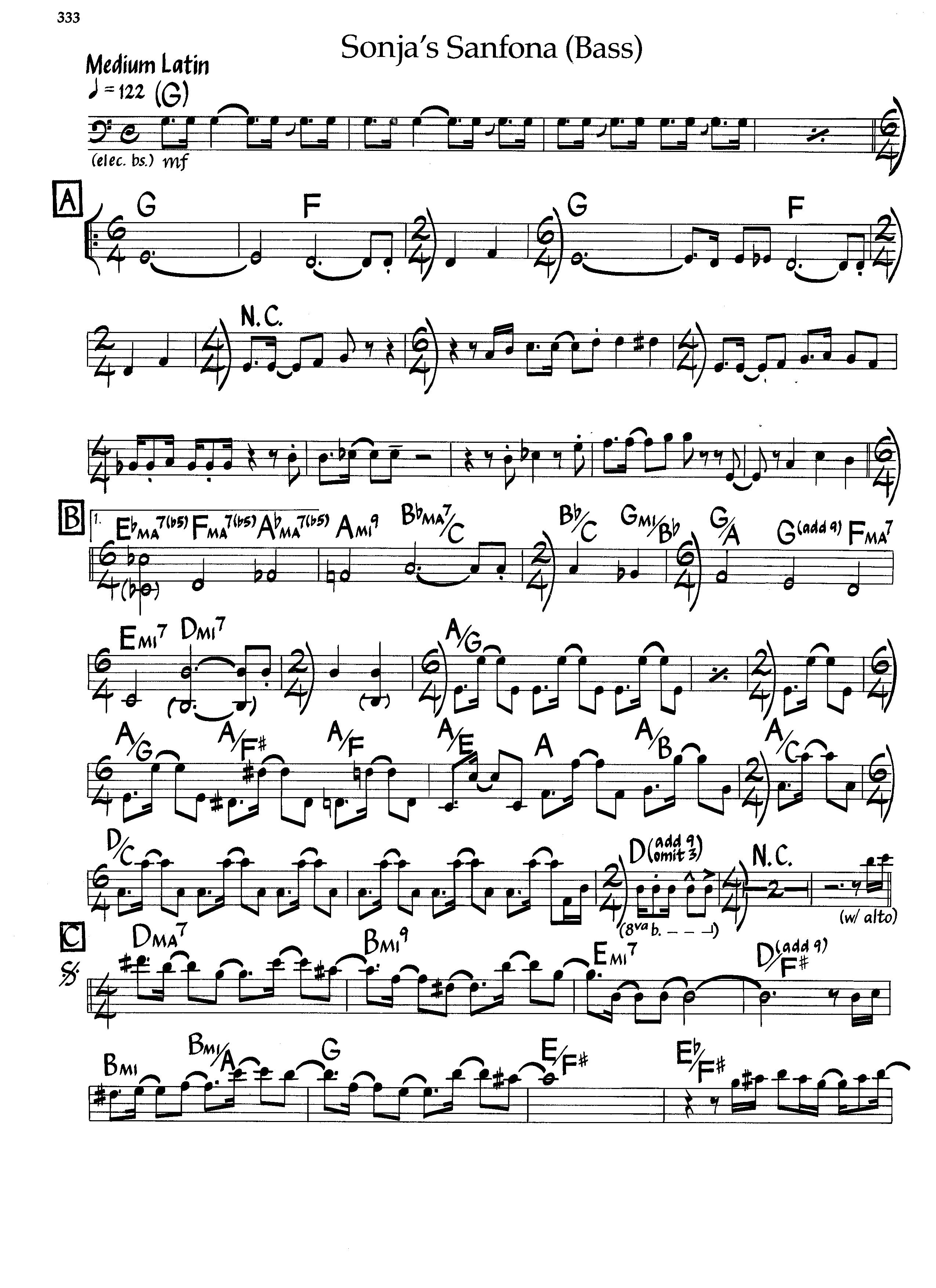 Sonja's Sanfona — The Yellowjackets Sonja's Sanfona — The Yellowjackets