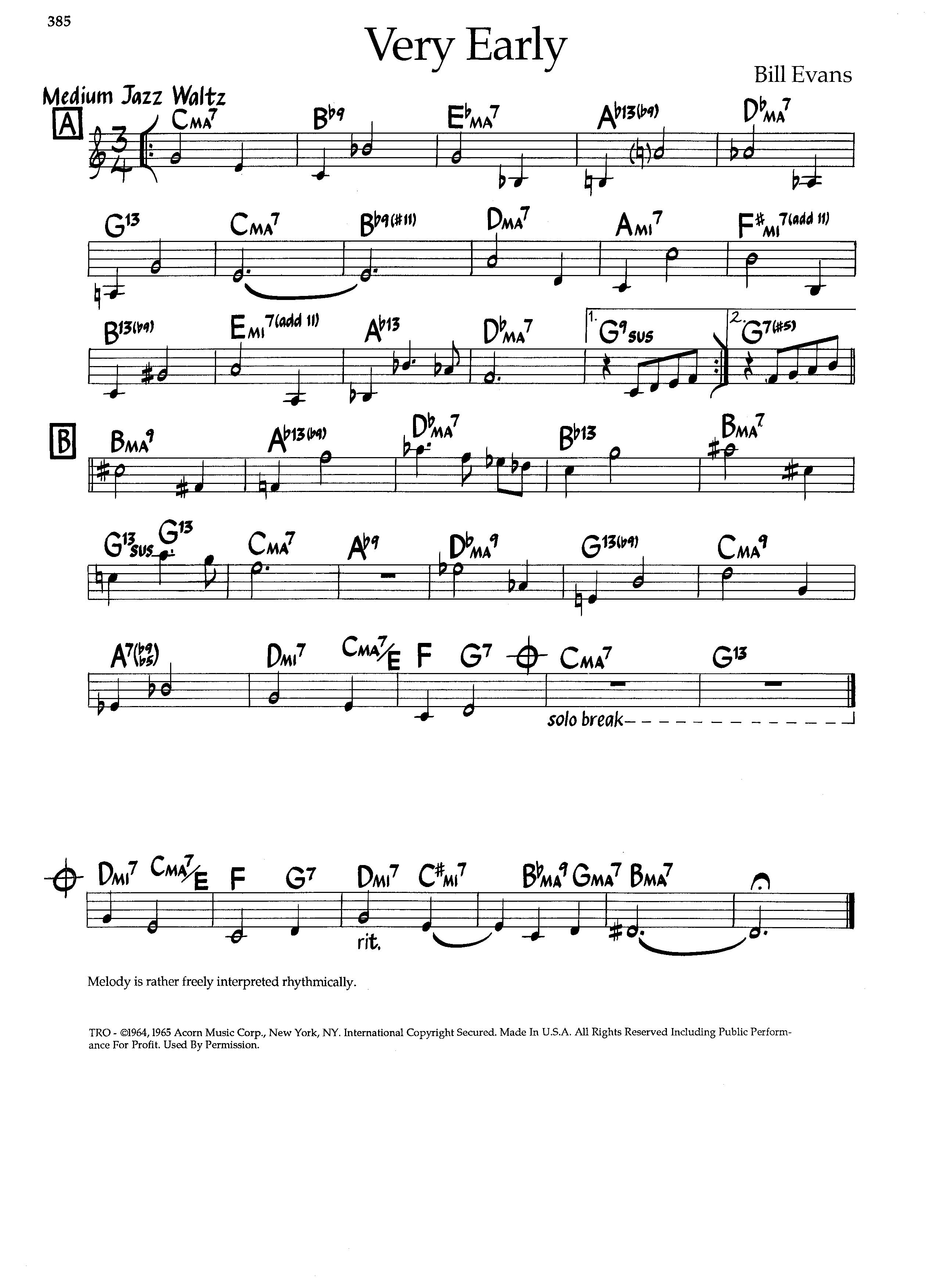 Very Early — Bill Evans Very Early — Bill Evans