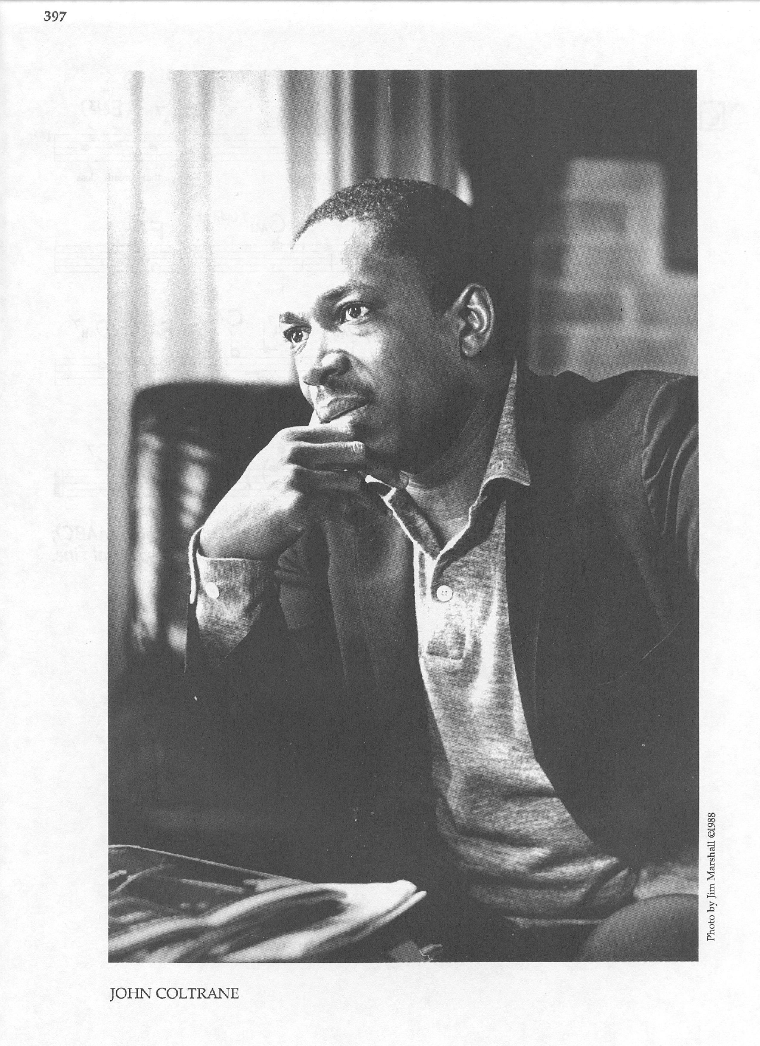 Photo of musicians — John Coltrane Photo of musicians — John Coltrane
