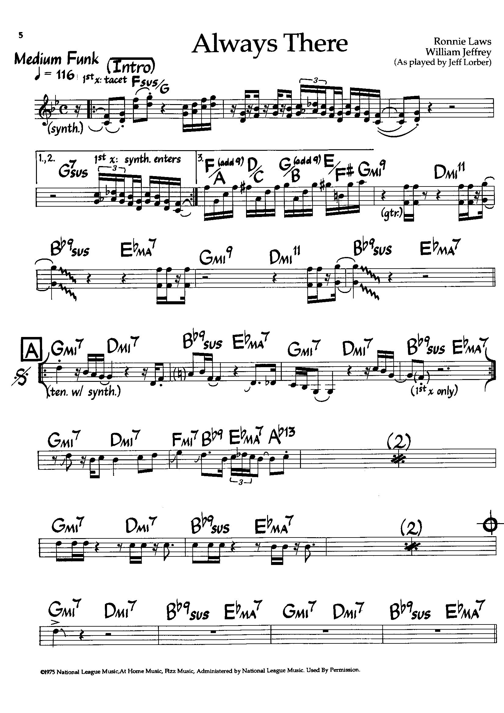 Alway Sthere — Jeff Lorber Alway Sthere — Jeff Lorber