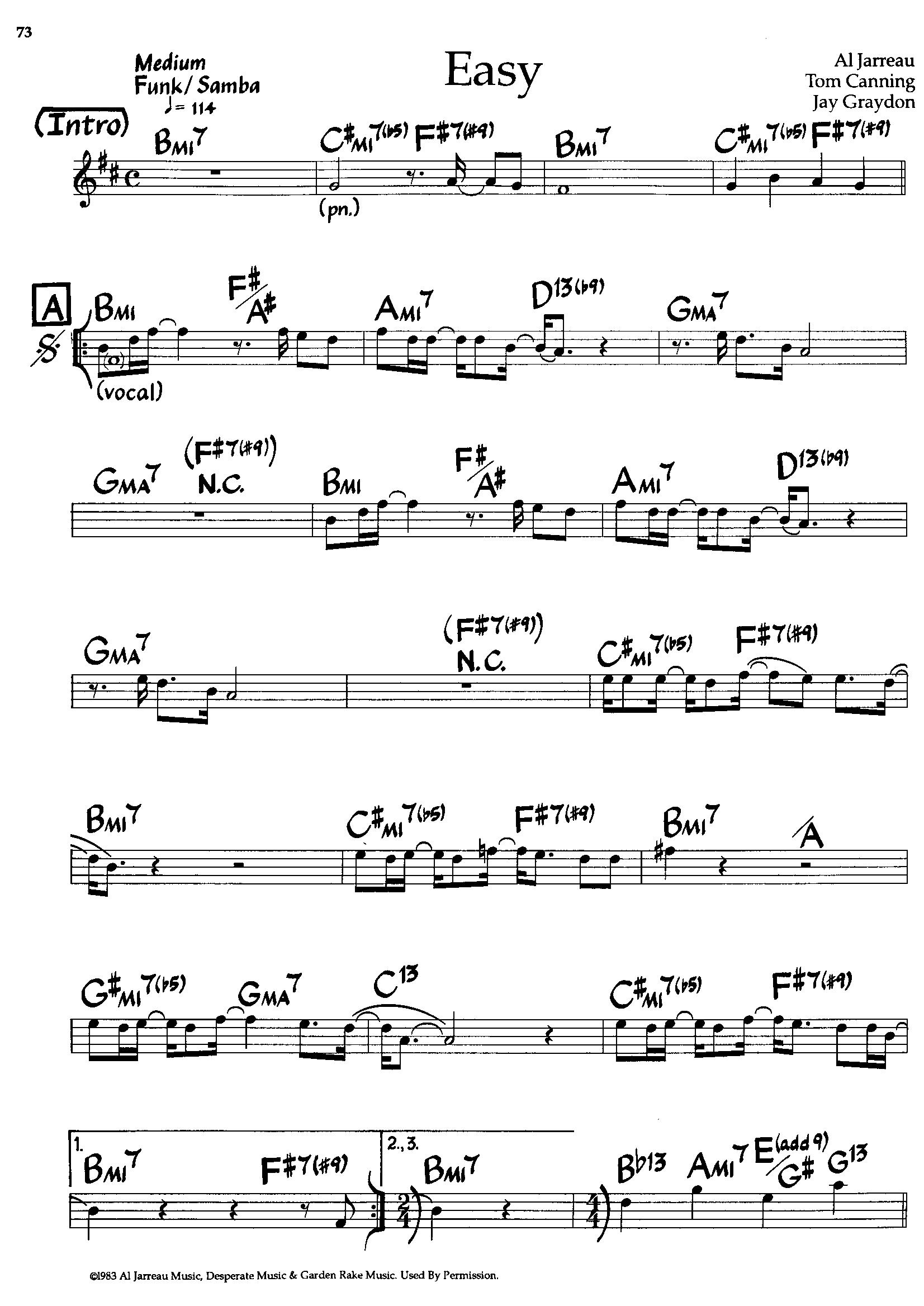 Easy — Al Jarreau Easy — Al Jarreau