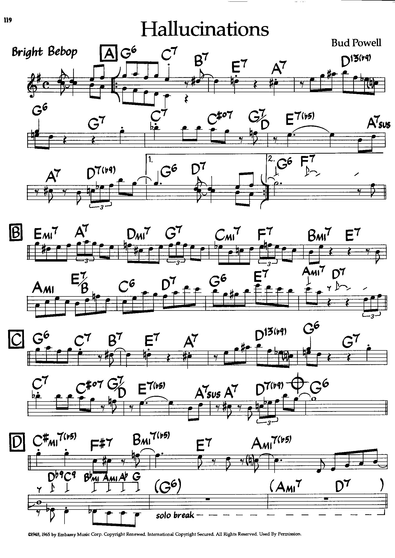 Hallucinations — Bud Powell Hallucinations — Bud Powell