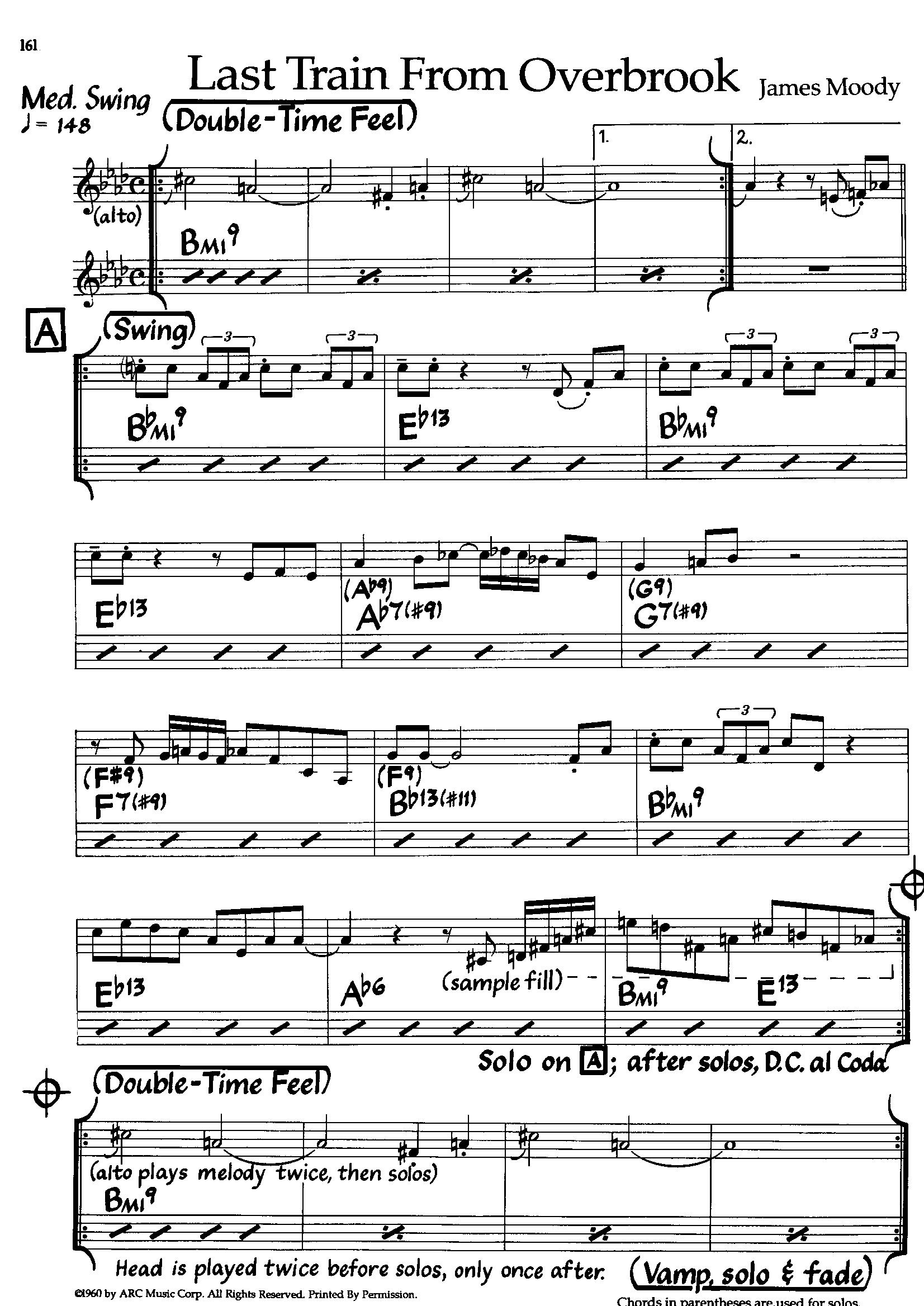 Last Train From Overbrook — James Moody Last Train From Overbrook — James Moody