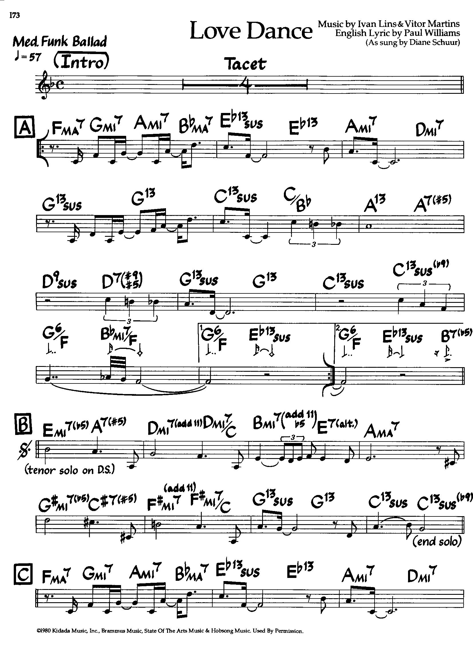Love Dance — Diane Schuur / Ivan Lins