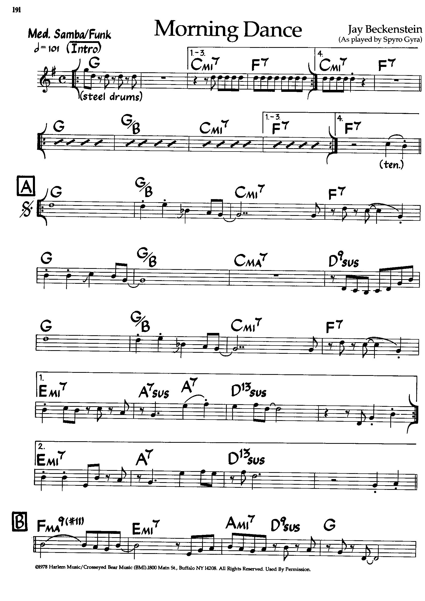 Morning Dance — Spyro Gyra Morning Dance — Spyro Gyra