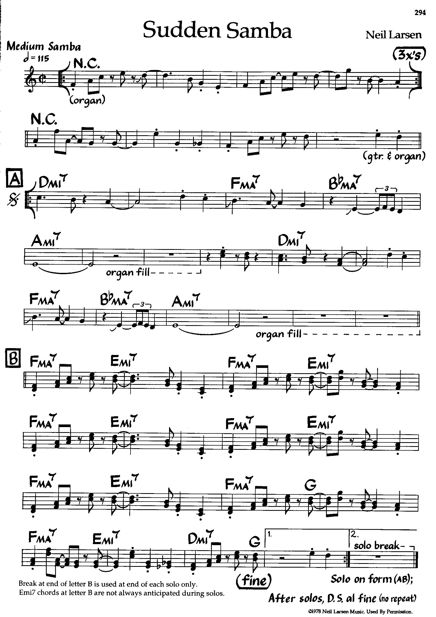 Sudden Samba — Neil Larsen Sudden Samba — Neil Larsen