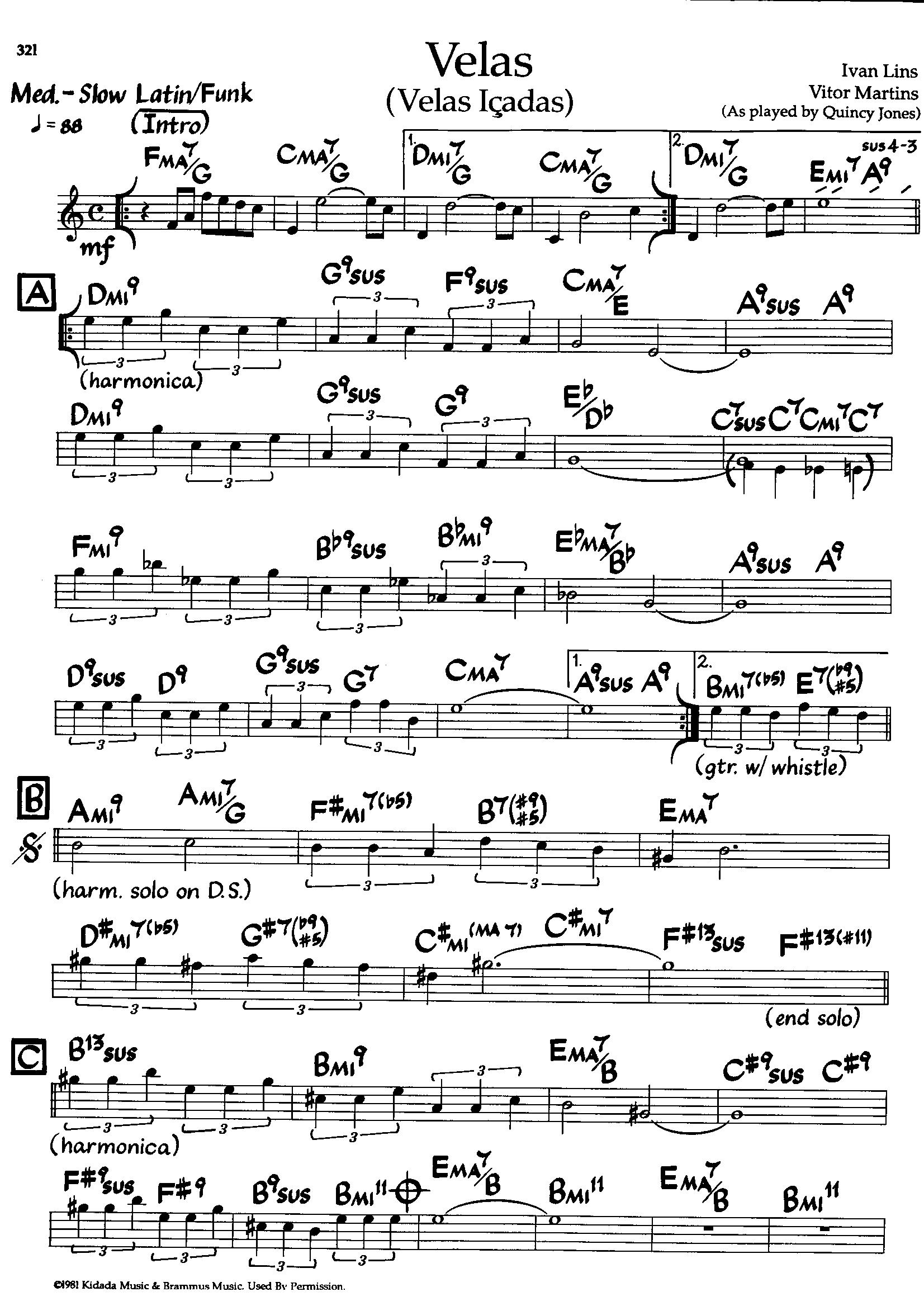 Velas (Velas Icadas) — Quincy Jones / Ivan Lins Velas (Velas Icadas) — Quincy Jones / Ivan Lins