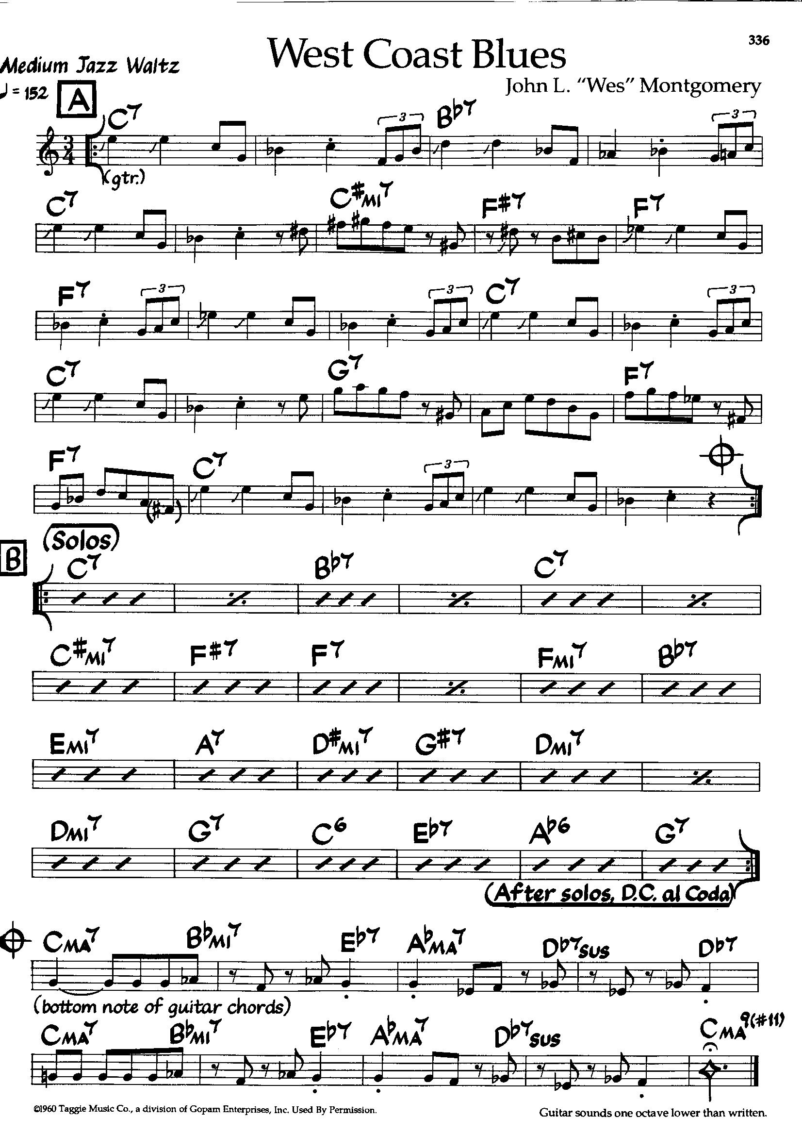 West Coast Blues — Wes Montgomery