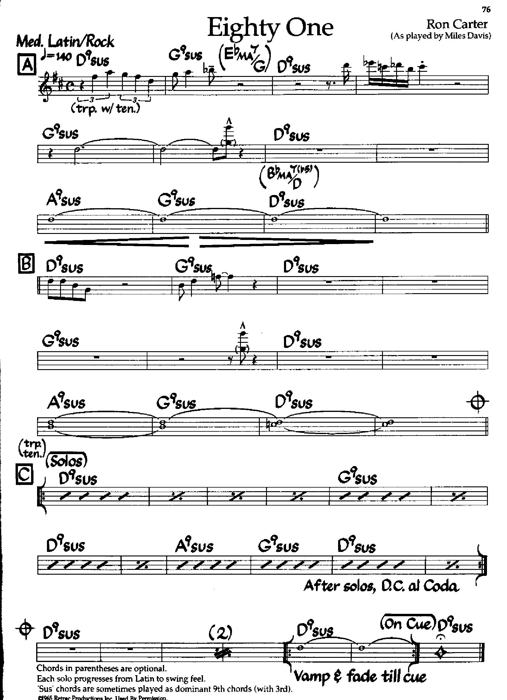 Eighty One — Miles Davis Eighty One — Miles Davis