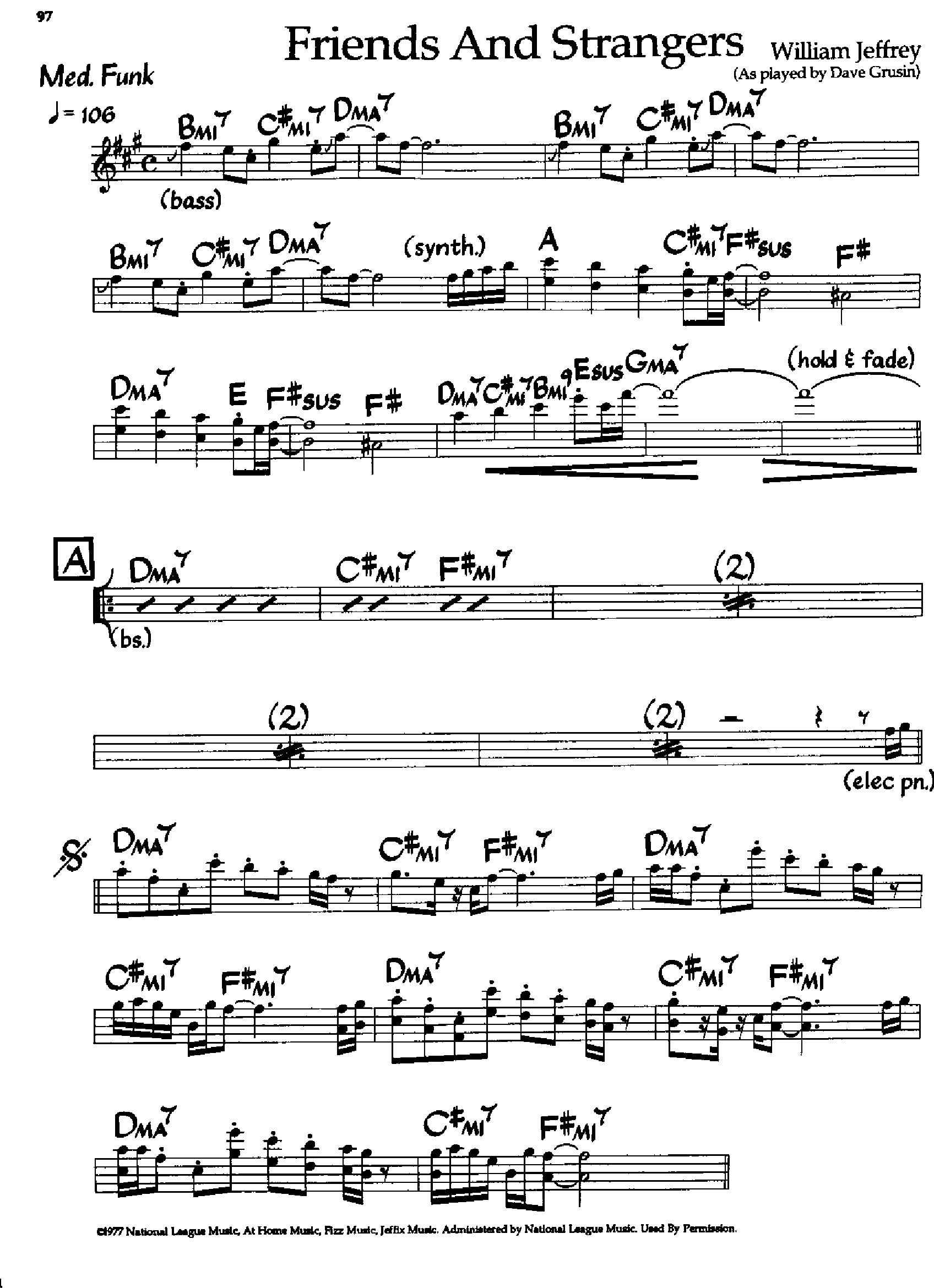 Friends And Strangers — Dave Grusin Friends And Strangers — Dave Grusin