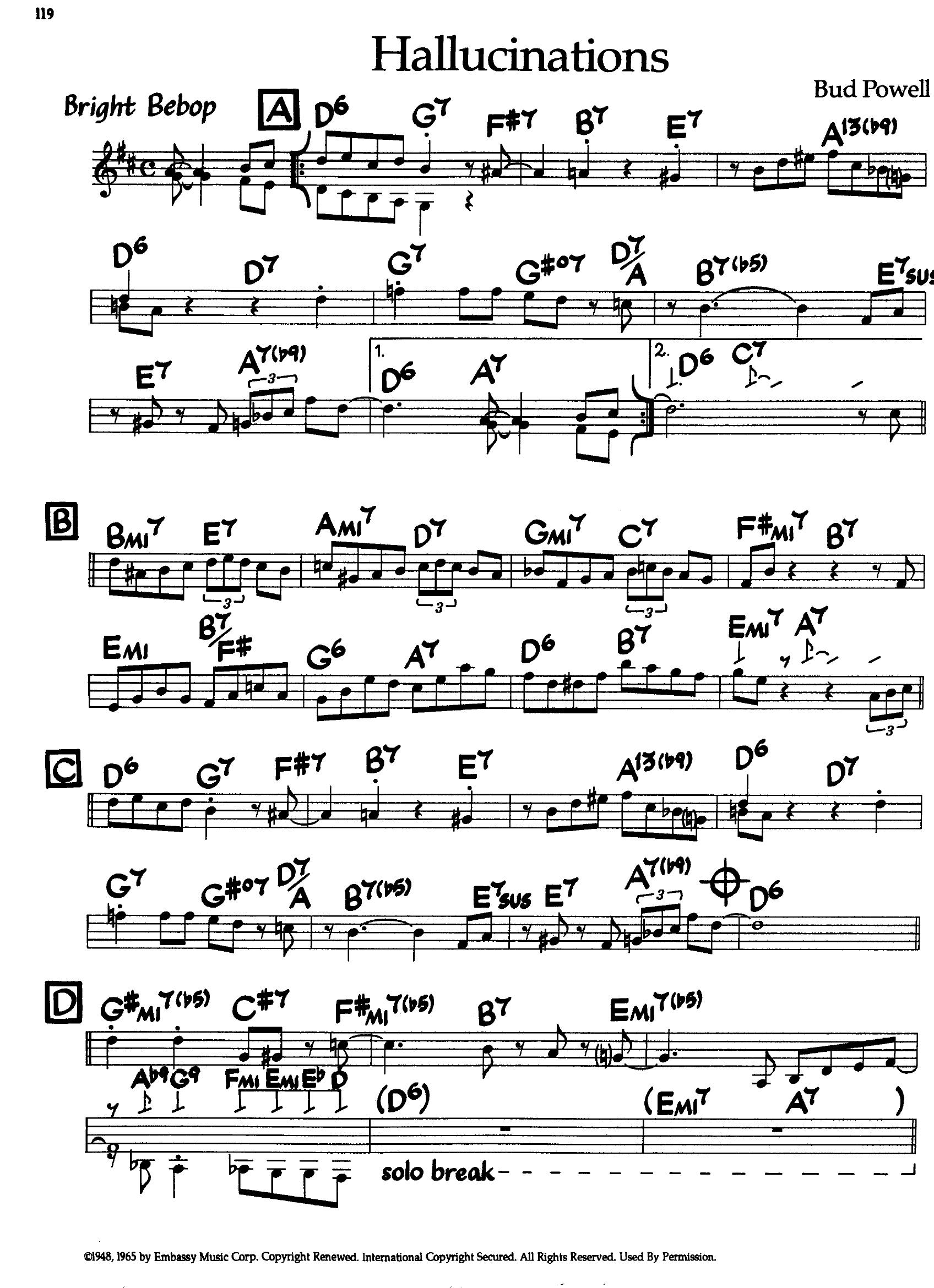 Hallucinations — Bud Powell Hallucinations — Bud Powell