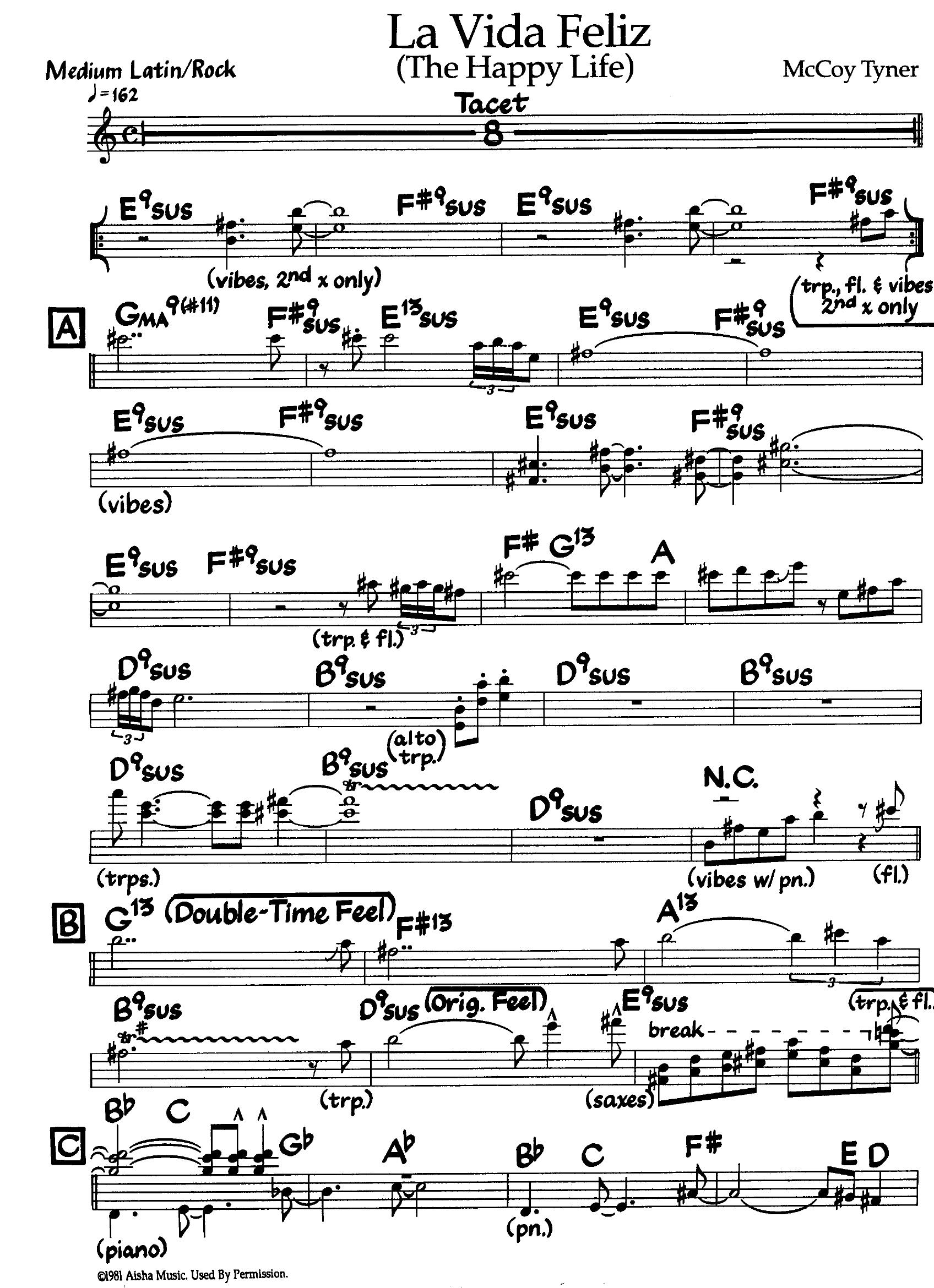 La Vida Feliz — Mccoy Tyner La Vida Feliz — Mccoy Tyner