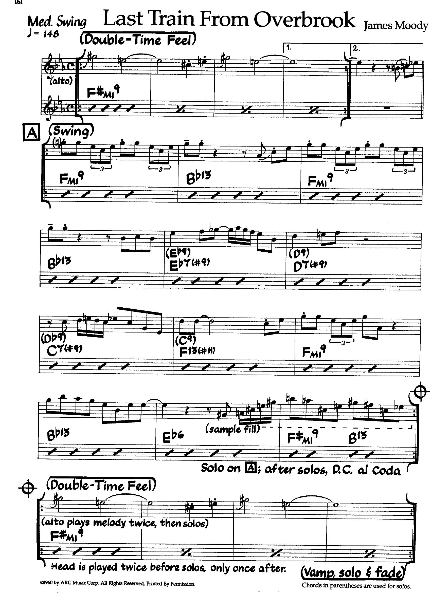 Last Train From Overbrook — James Moody Last Train From Overbrook — James Moody