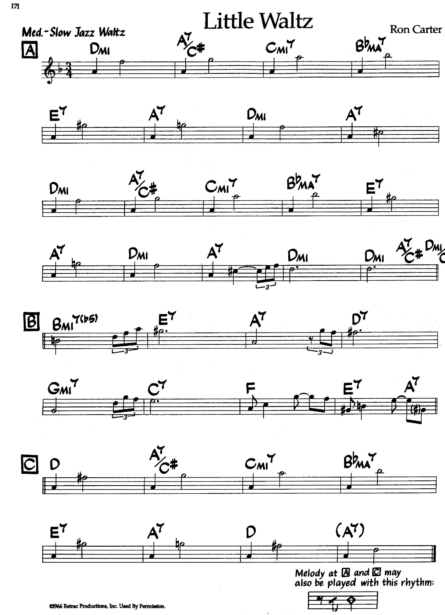 Little Waltz — Ron Carter Little Waltz — Ron Carter