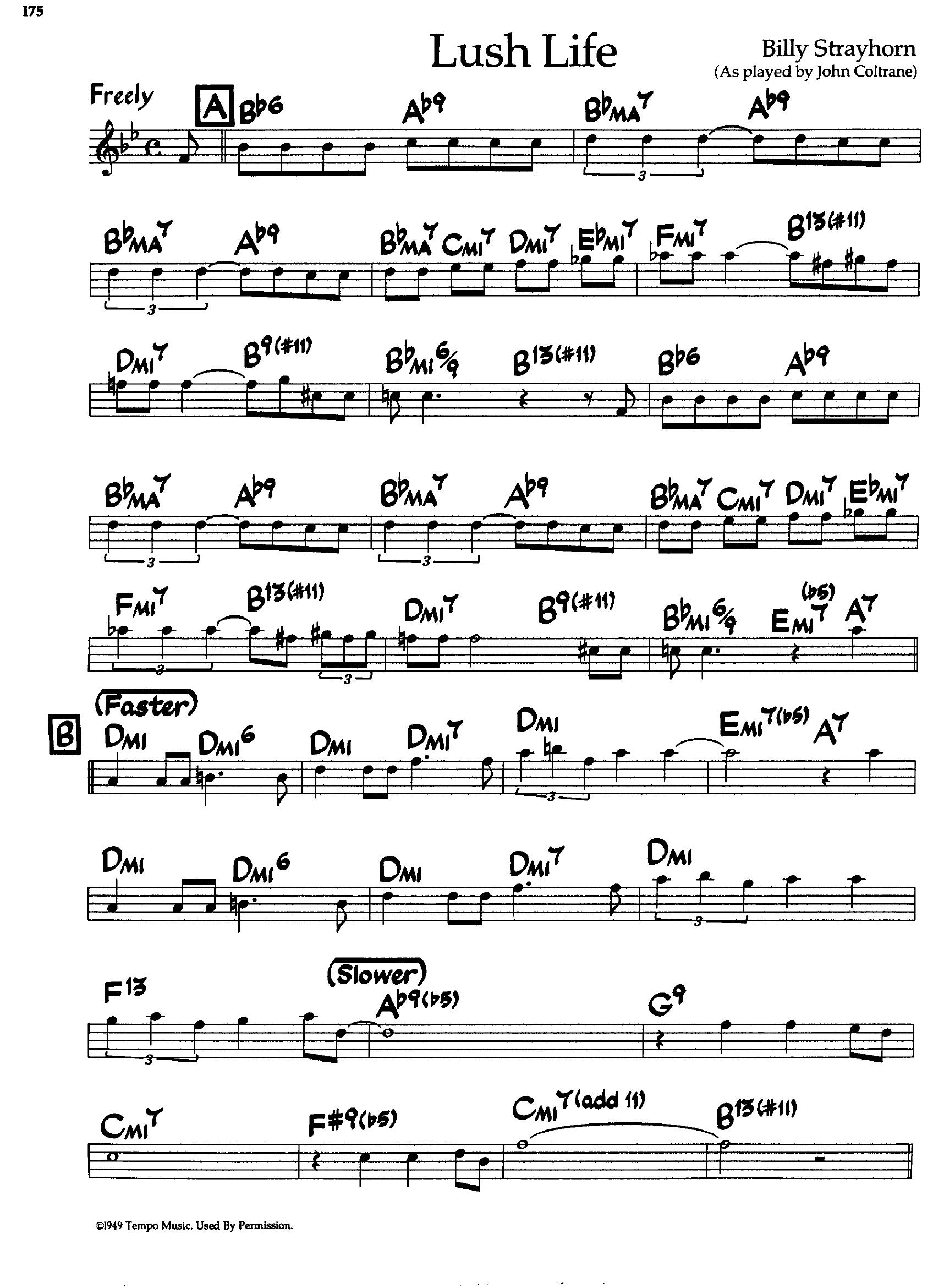 Lush Life — John Coltrane Lush Life — John Coltrane