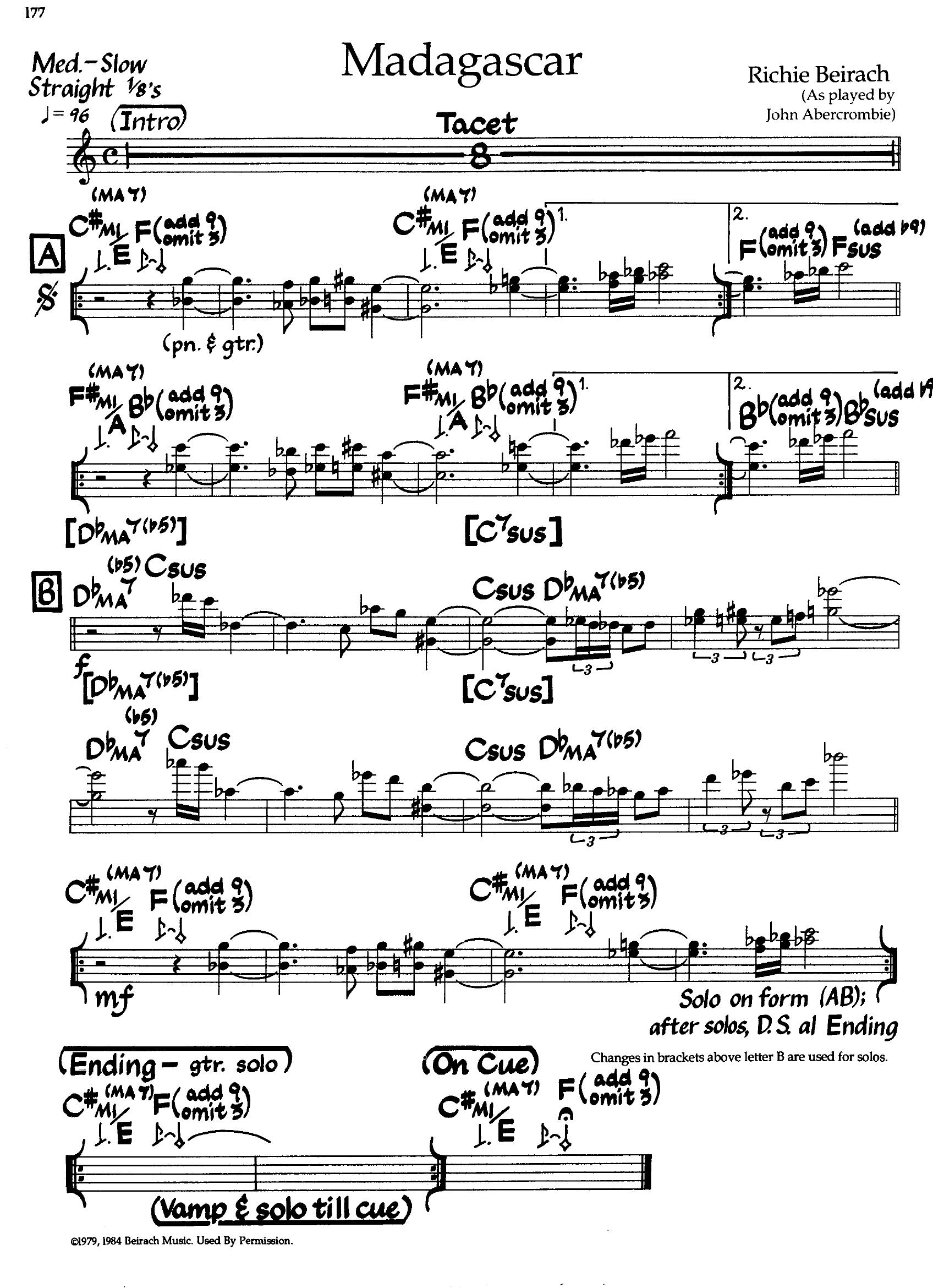 Madagascar — John Abercrombie Madagascar — John Abercrombie
