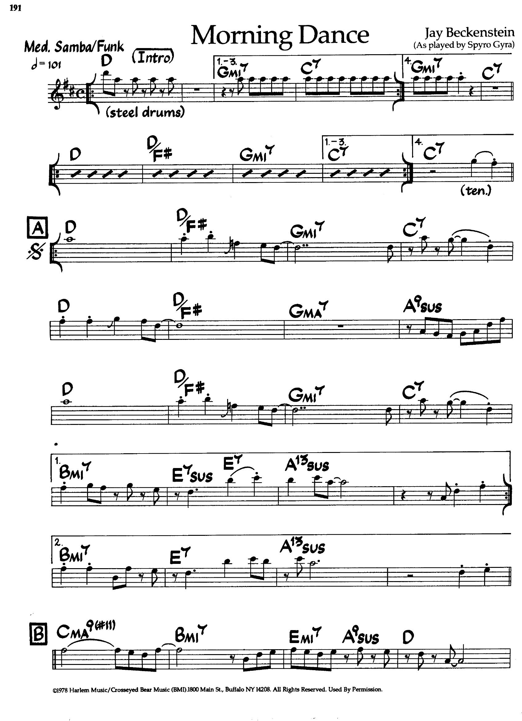 Morning Dance — Spyro Gyra Morning Dance — Spyro Gyra