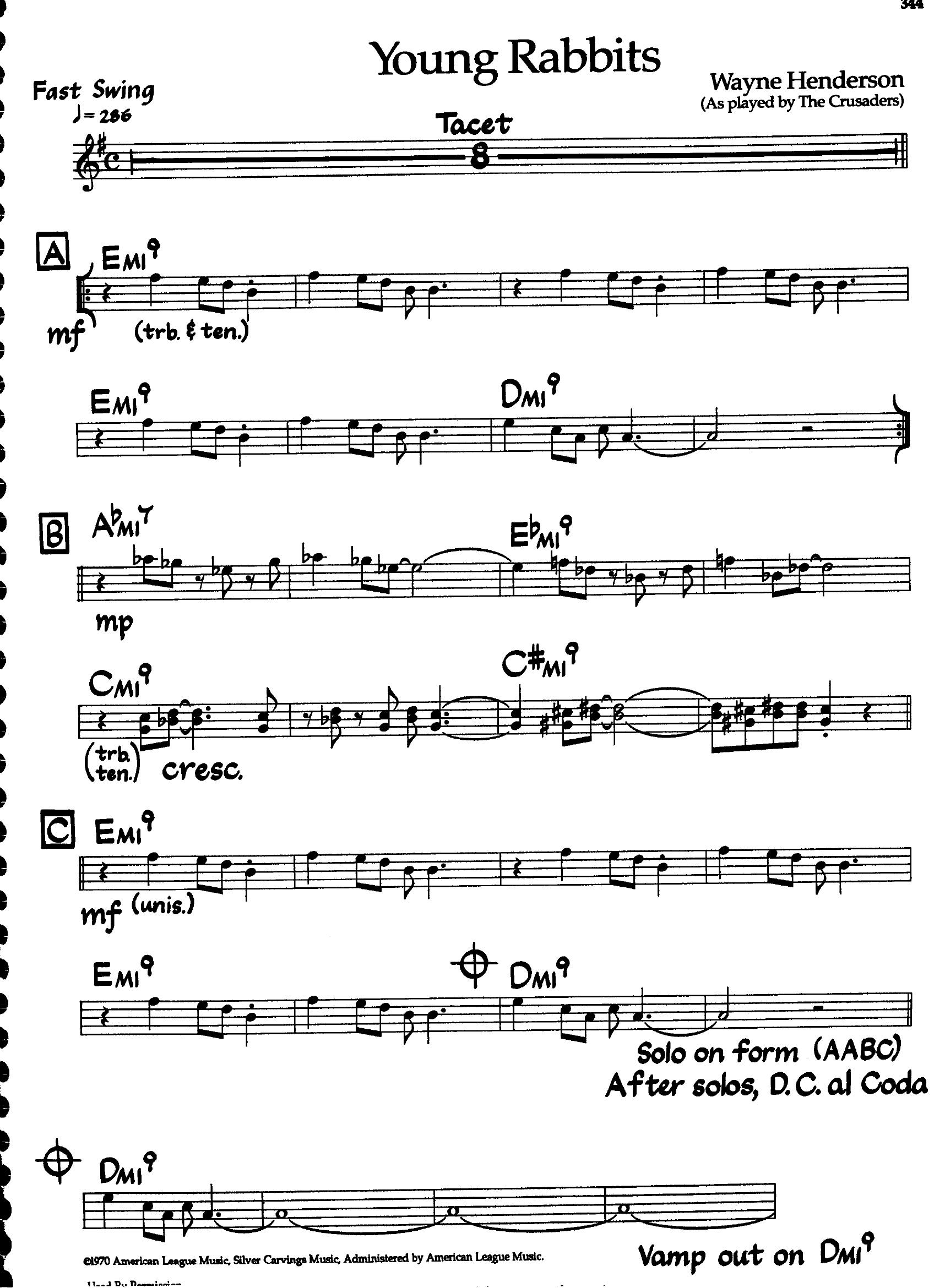 Young Rabbits — The Jazz Crusaders Young Rabbits — The Jazz Crusaders