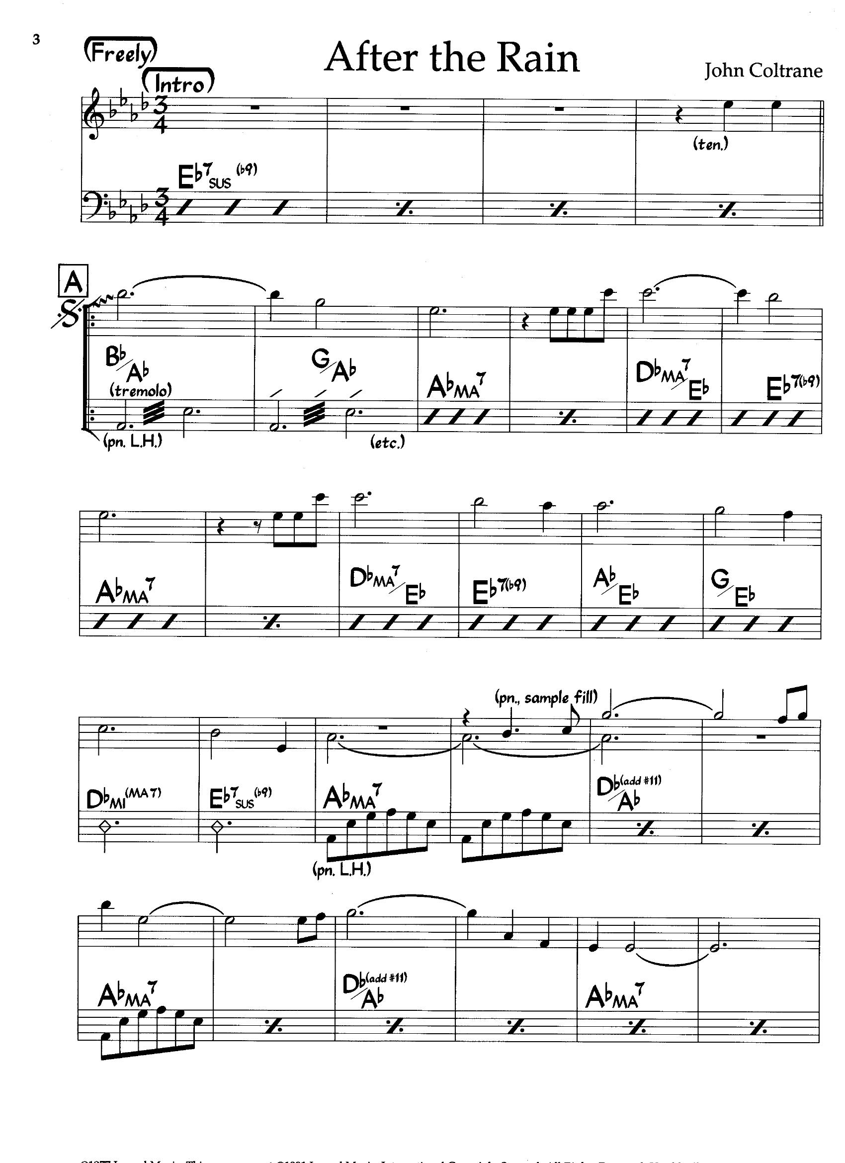After The Rain — John Coltrane After The Rain — John Coltrane
