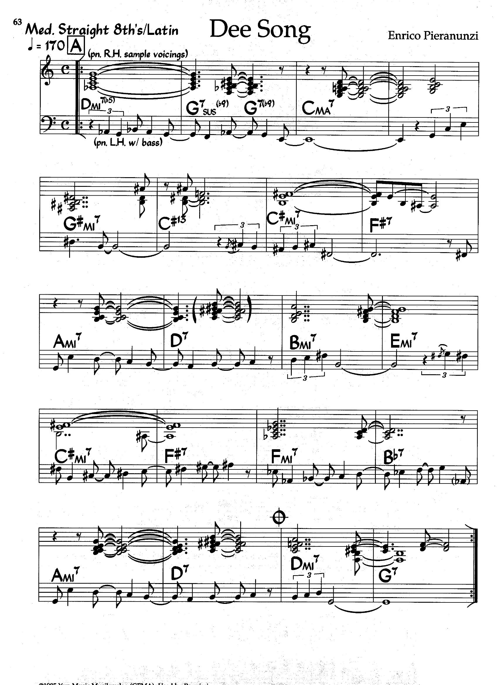 Dee Song — Enrico Pieranunzi Dee Song — Enrico Pieranunzi