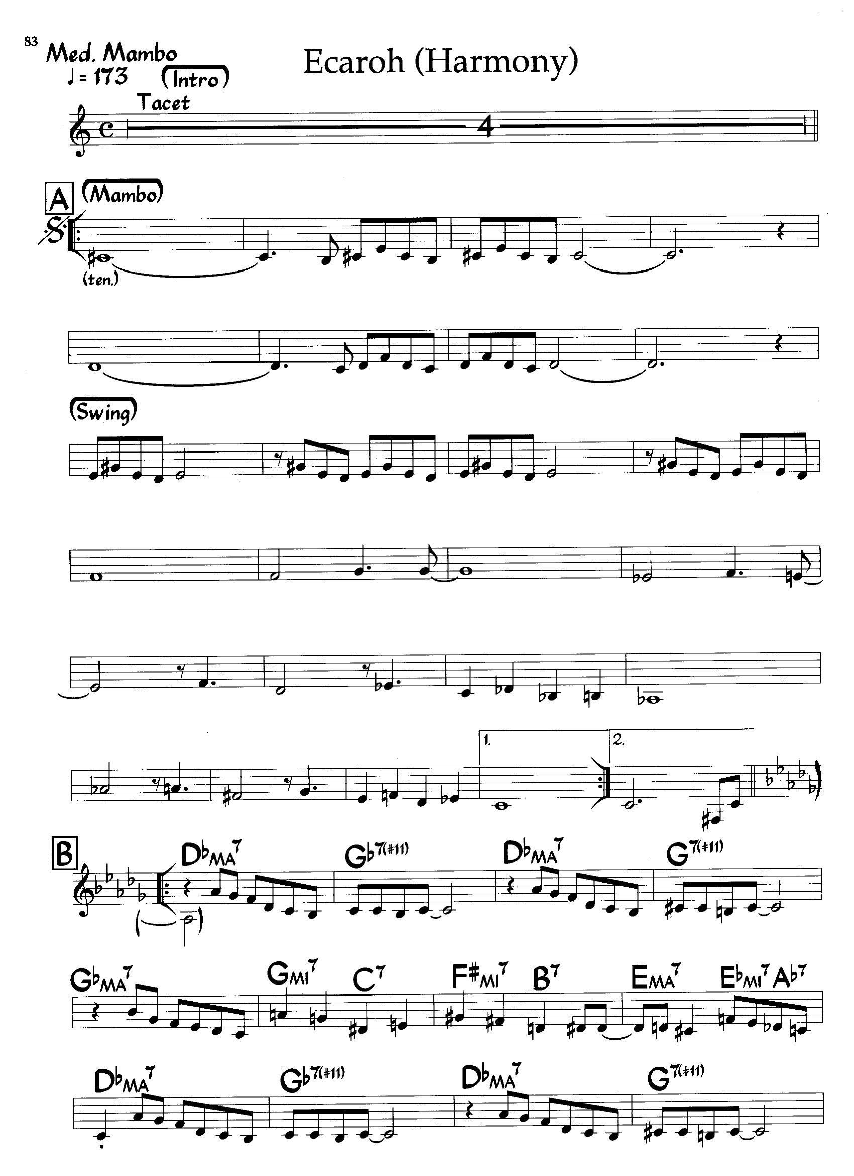 Ecaroh — Horace Silver