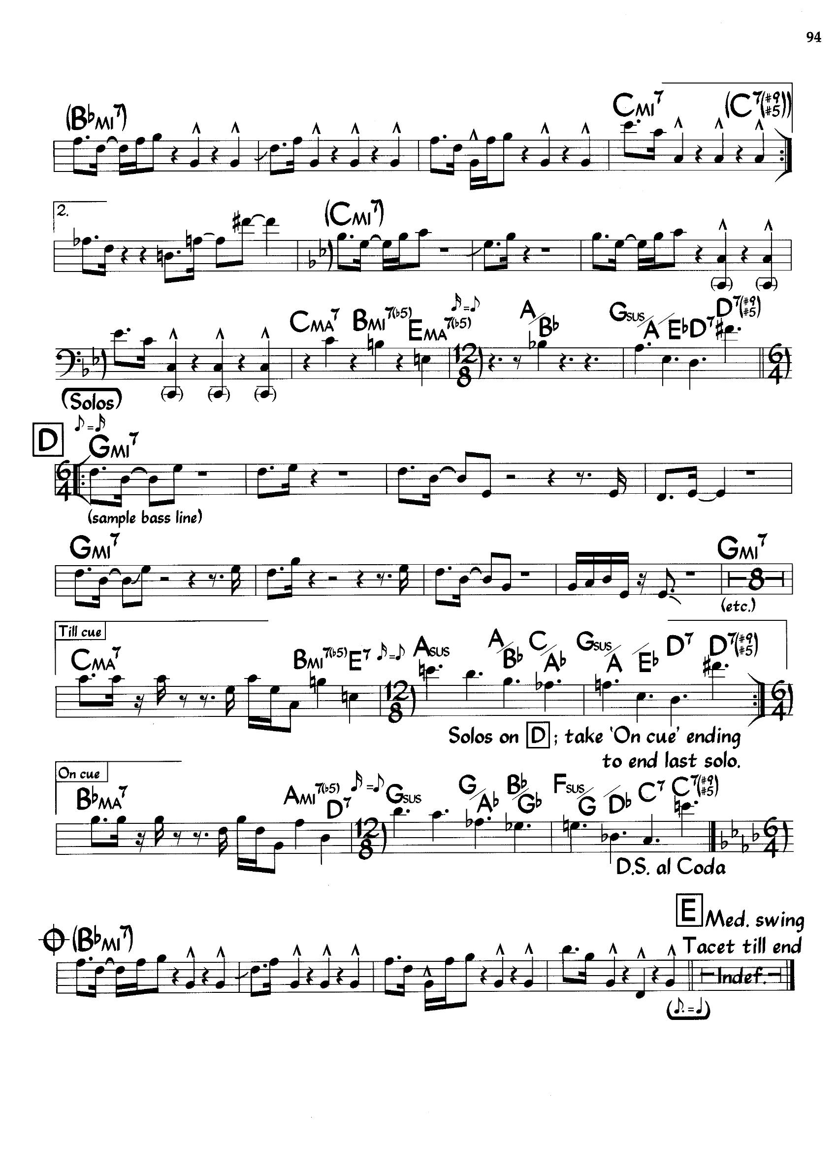 Escher Sketch — Michael Brecker Escher Sketch — Michael Brecker