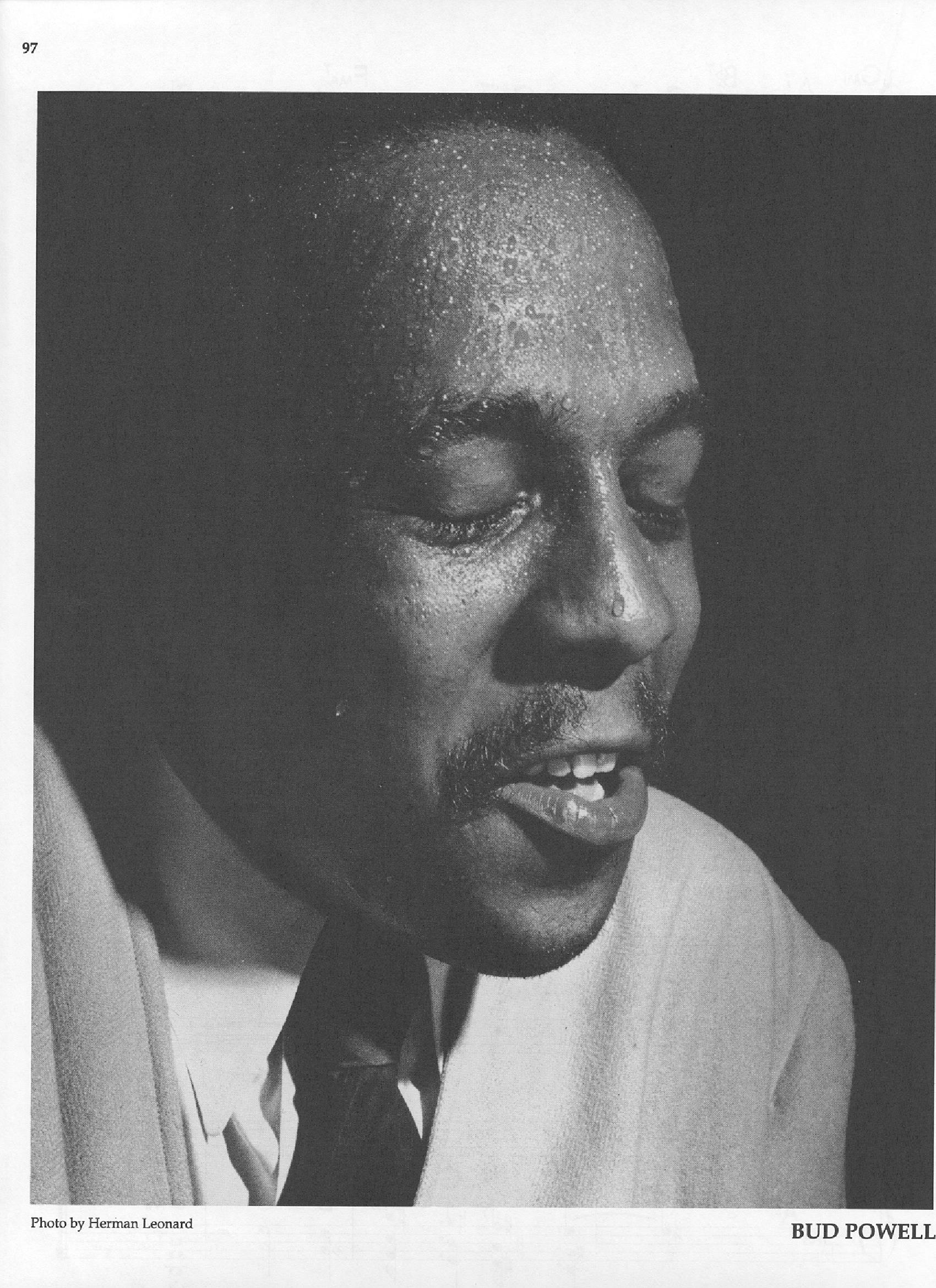 Photo of musicians — Bud Powell Photo of musicians — Bud Powell