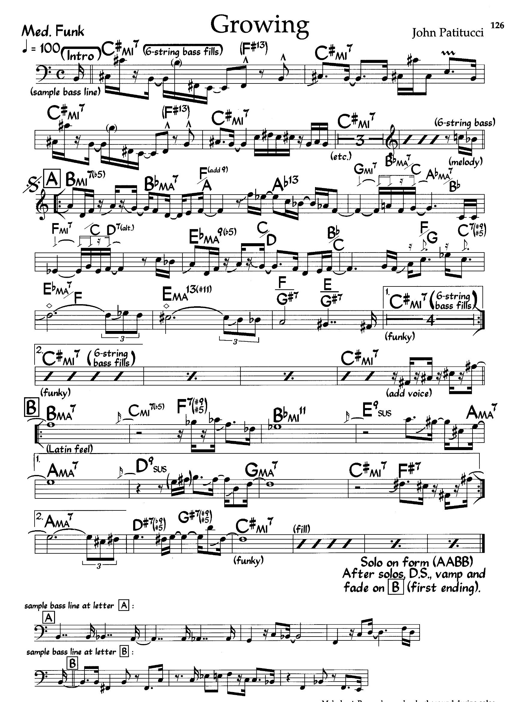Growing — John Patitucci Growing — John Patitucci