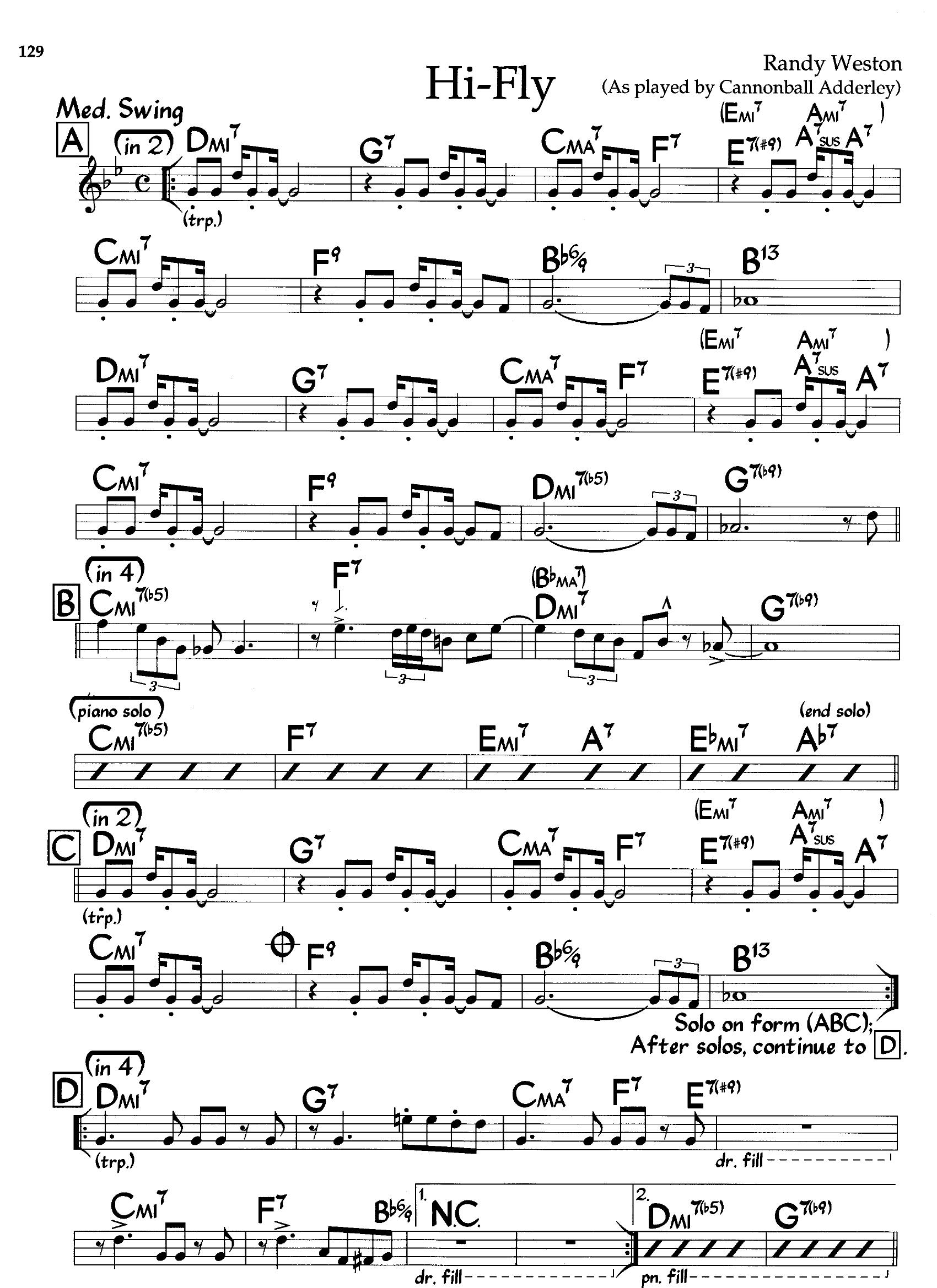 Hi-Fly — Cannonball Adderley Hi-Fly — Cannonball Adderley