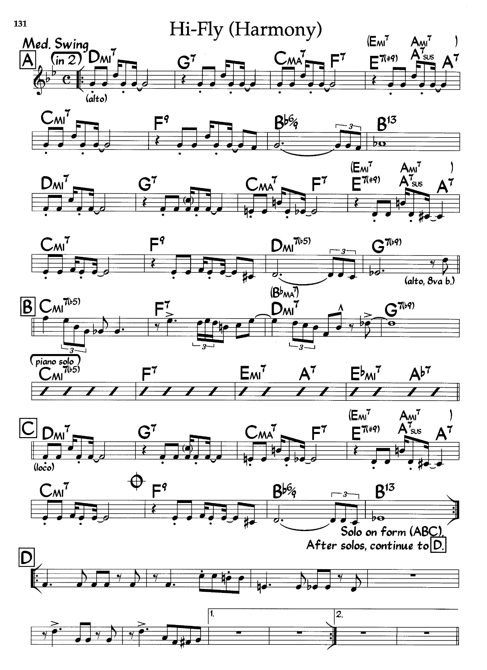 Hi-Fly — Cannonball Adderley Hi-Fly — Cannonball Adderley