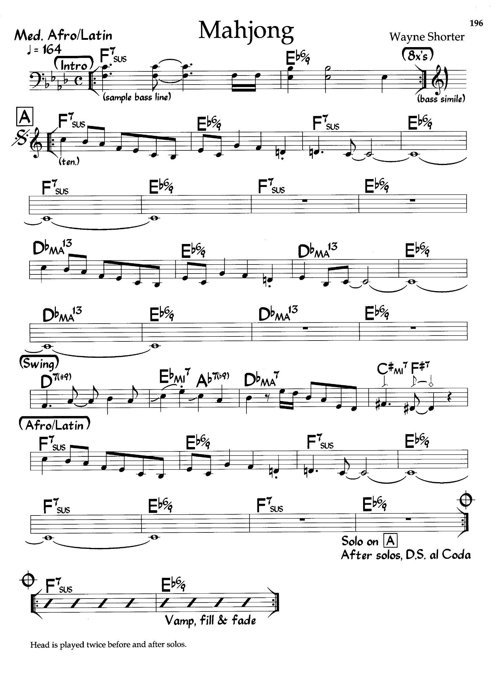 Mahjong — Wayne Shorter Mahjong — Wayne Shorter
