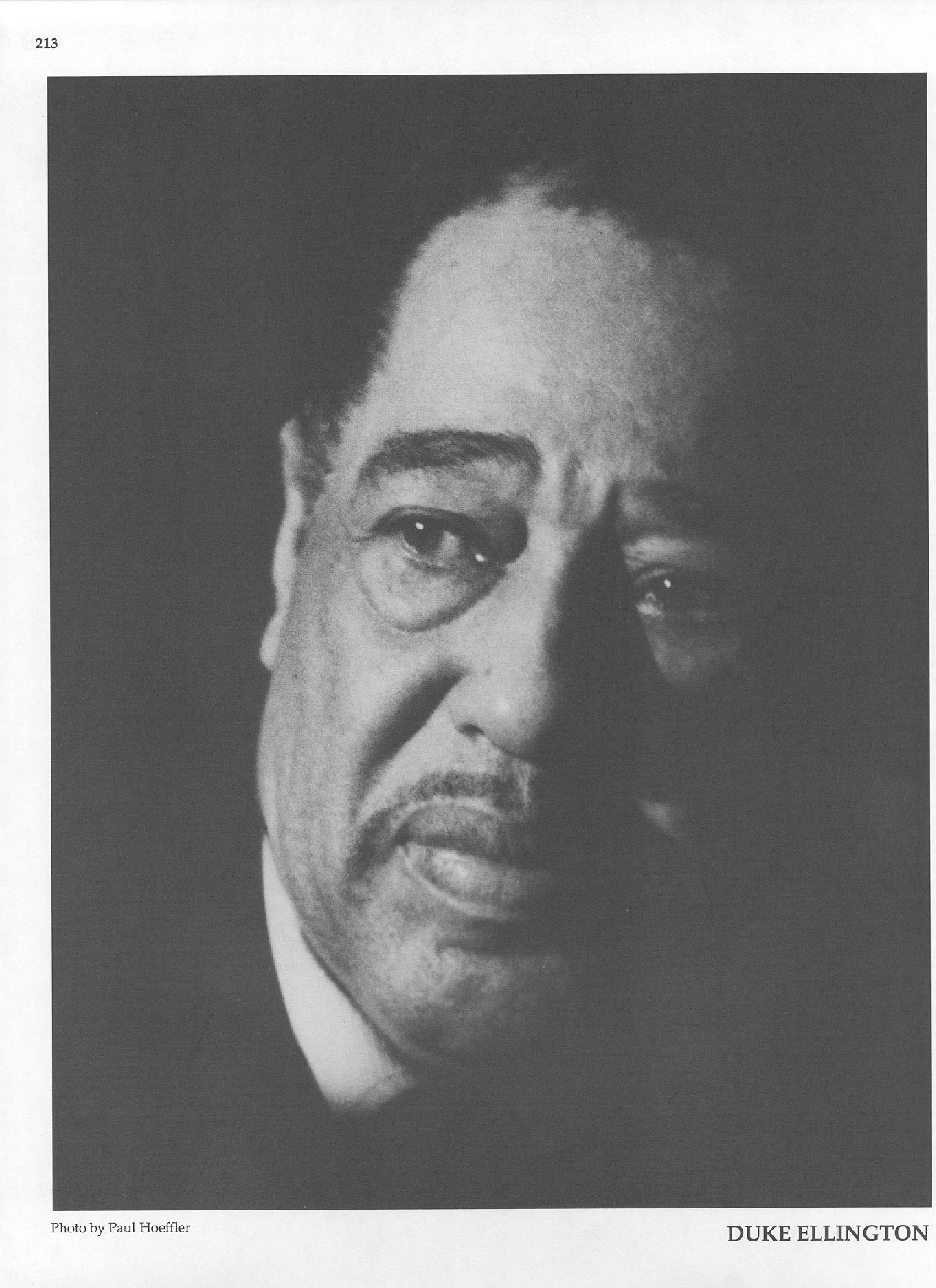 Photo of musicians — Duke Ellington Photo of musicians — Duke Ellington