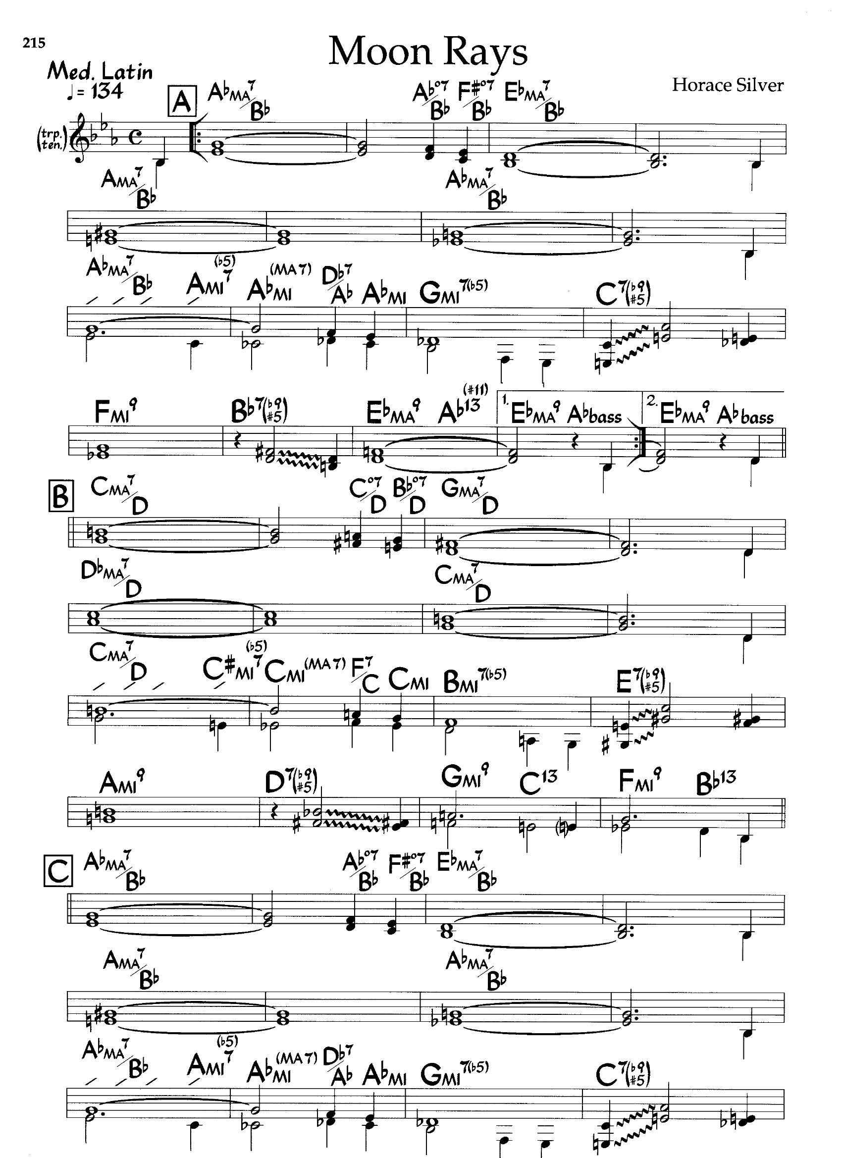 Moonrays — Horace Silver Moonrays — Horace Silver