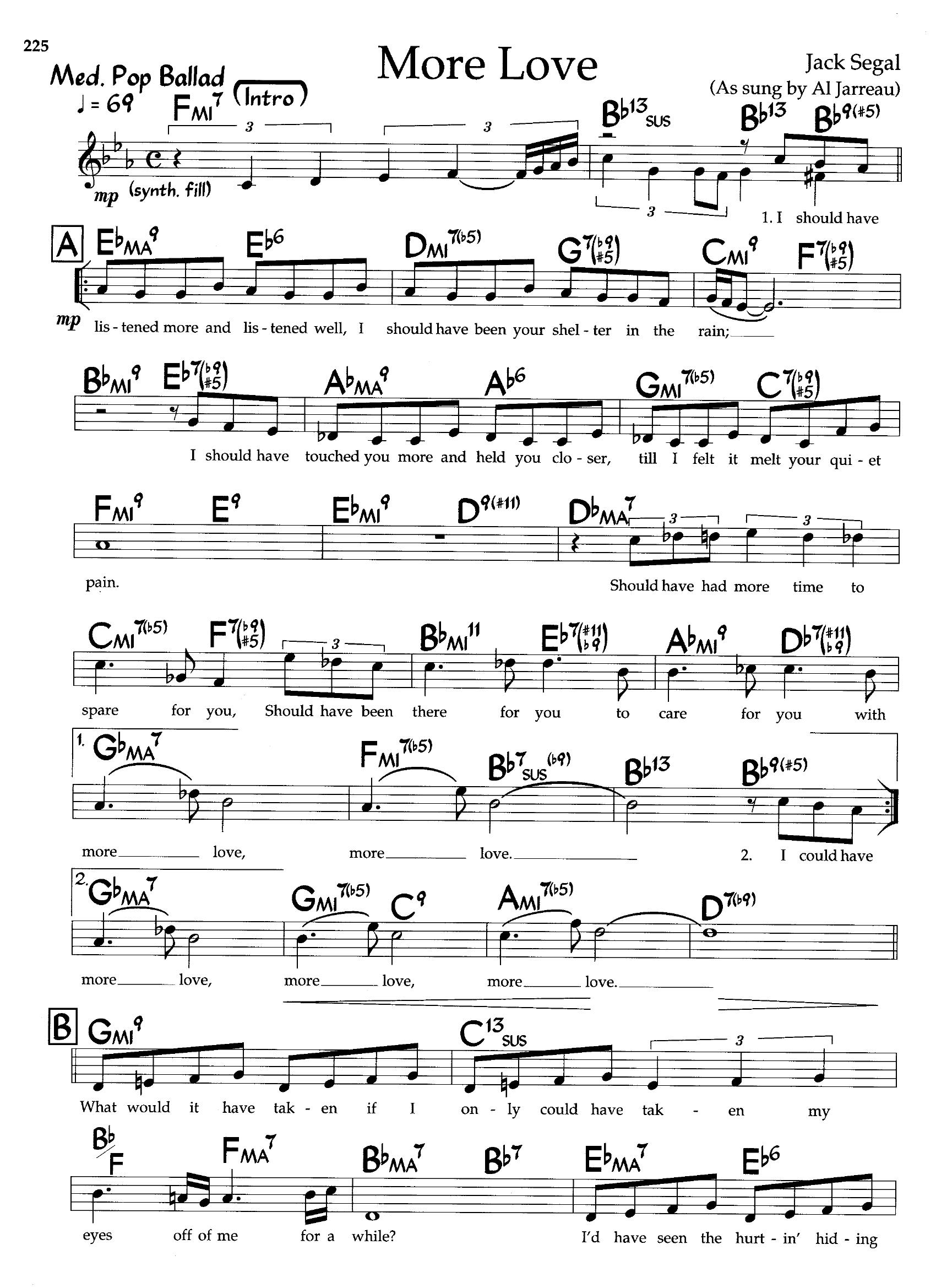 More Love — Al Jarreau