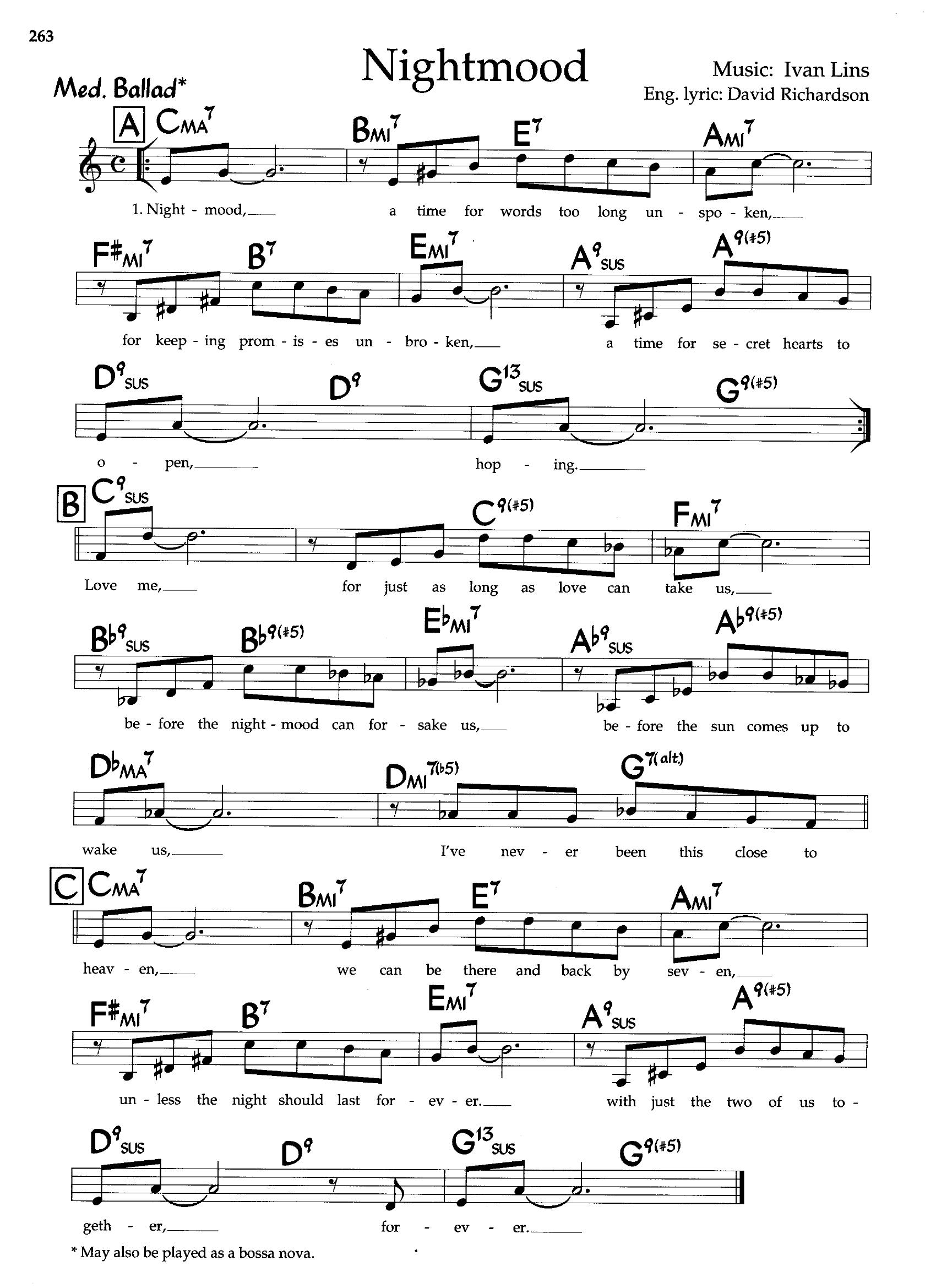 Nightmood (Lembra) — Ivan Lins / Mark Murphy Nightmood (Lembra) — Ivan Lins / Mark Murphy